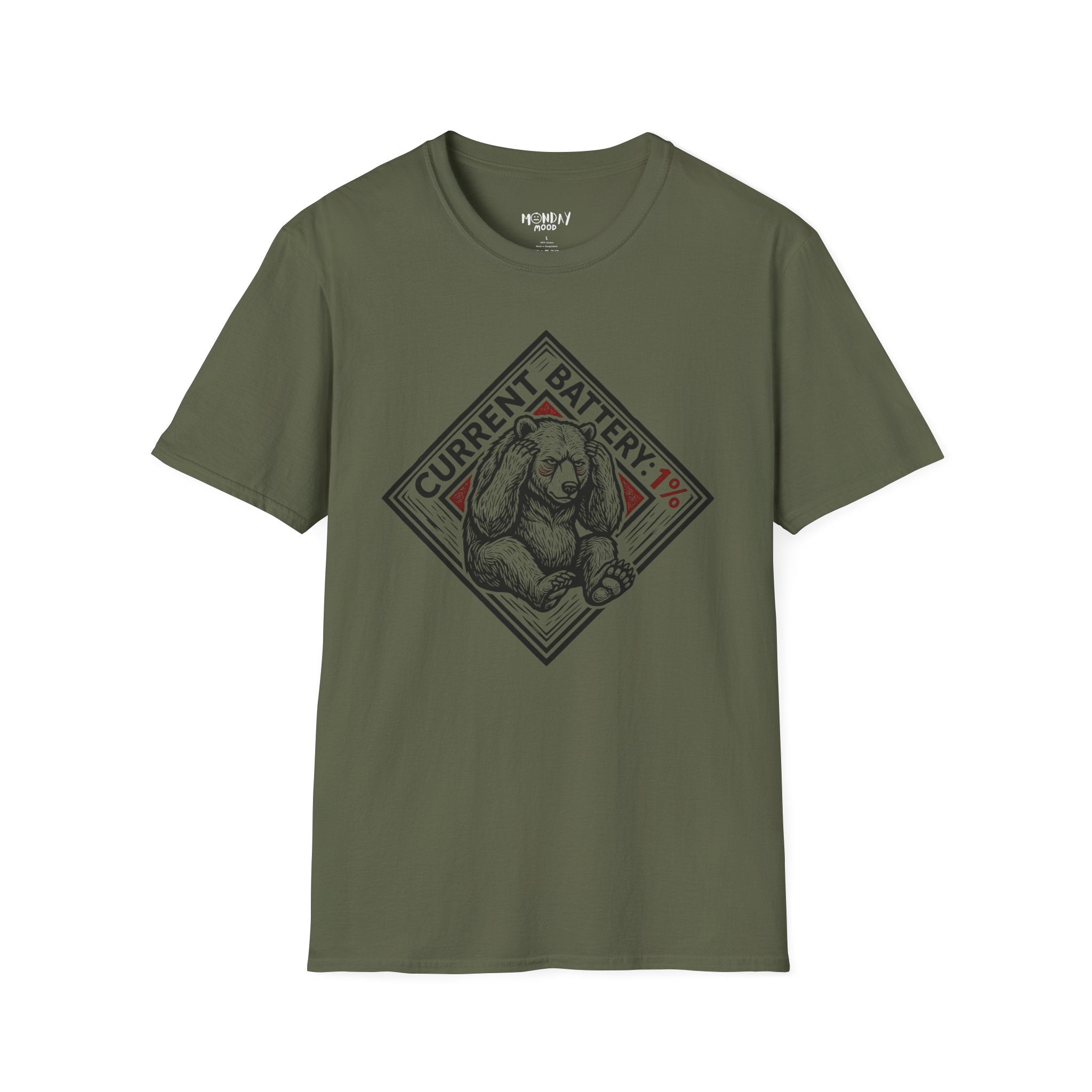 Current Battery 1% T-Shirt