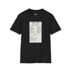 Work Receipt T-Shirt