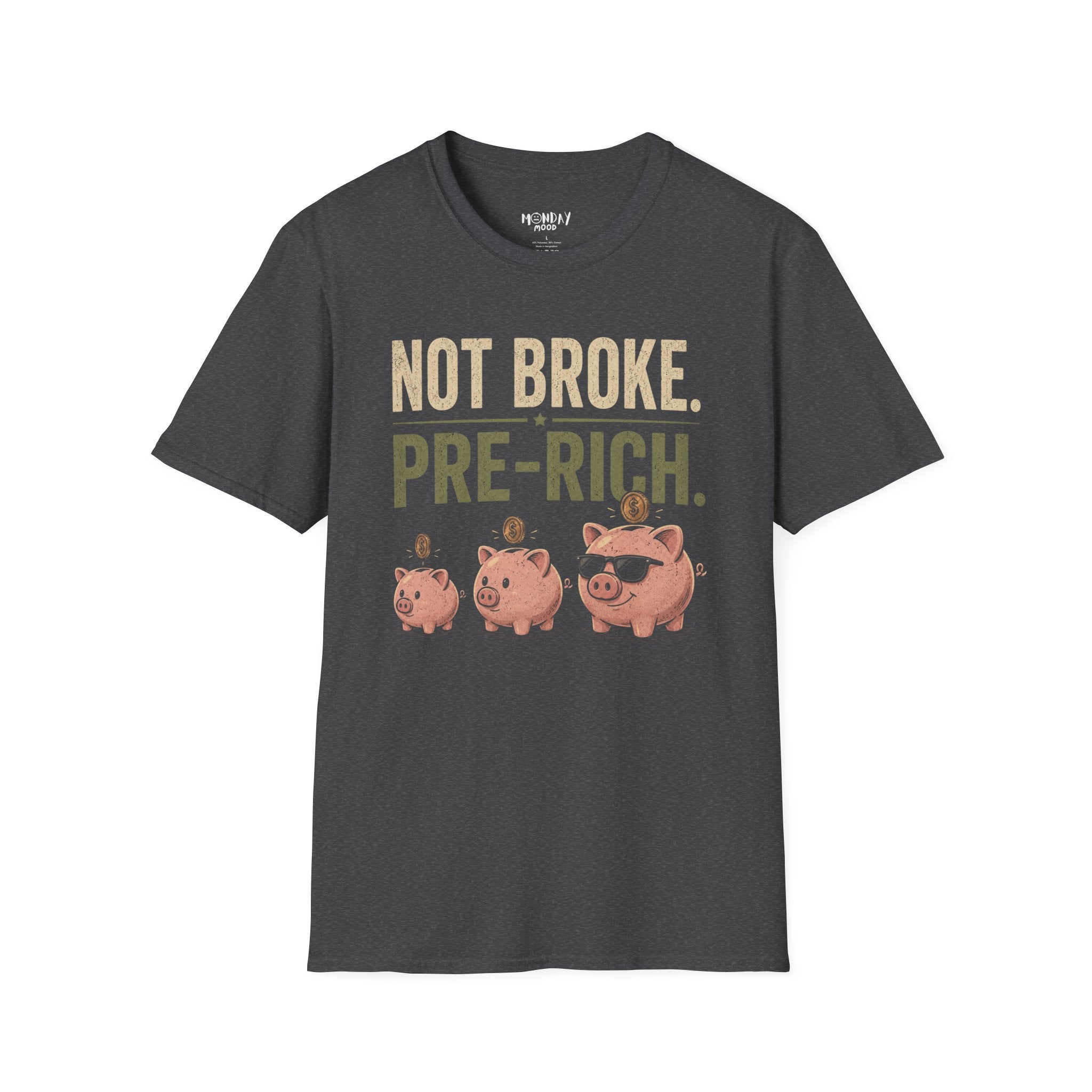 Pre-Rich Piggy Bank T-Shirt