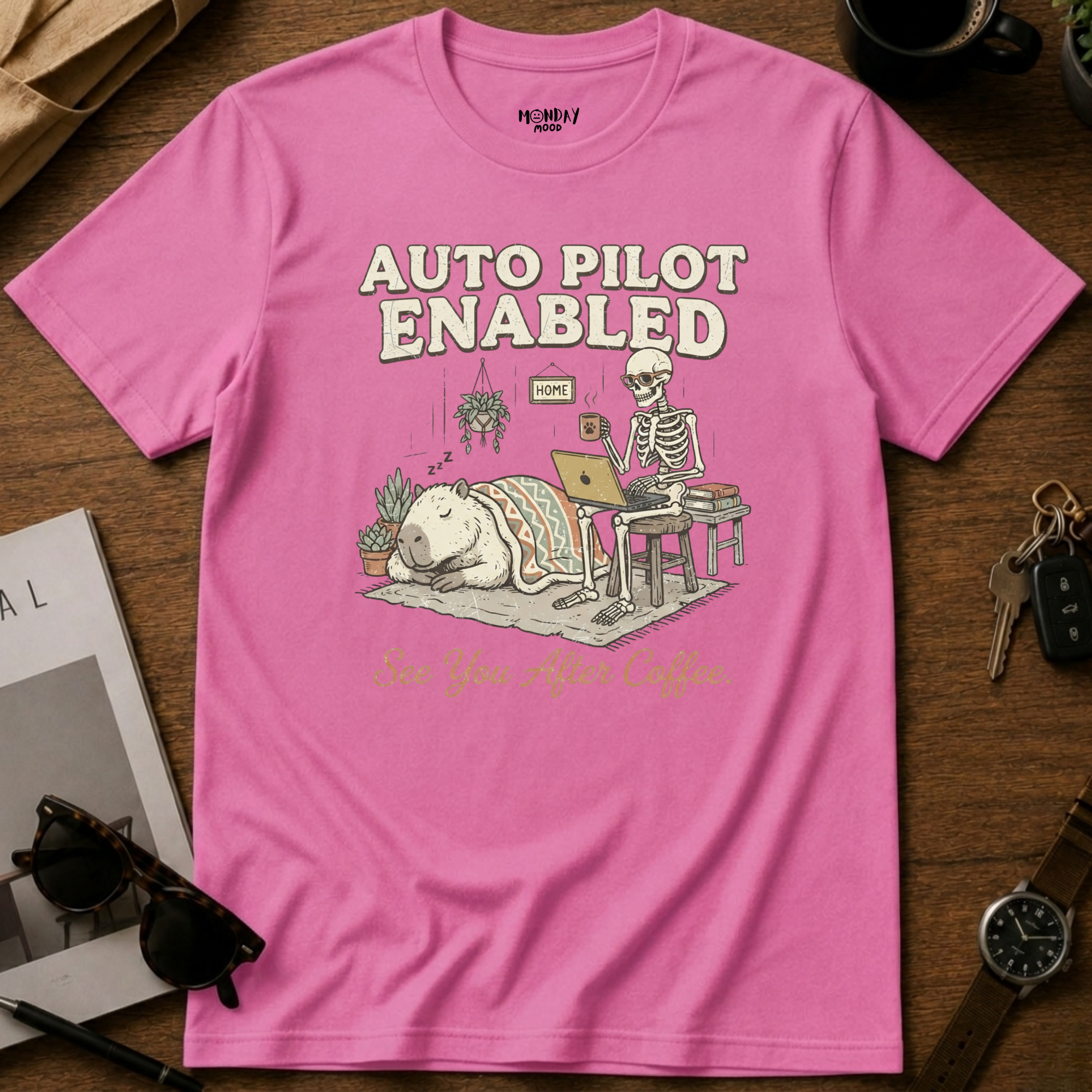 Auto Pilot Enabled T-Shirt