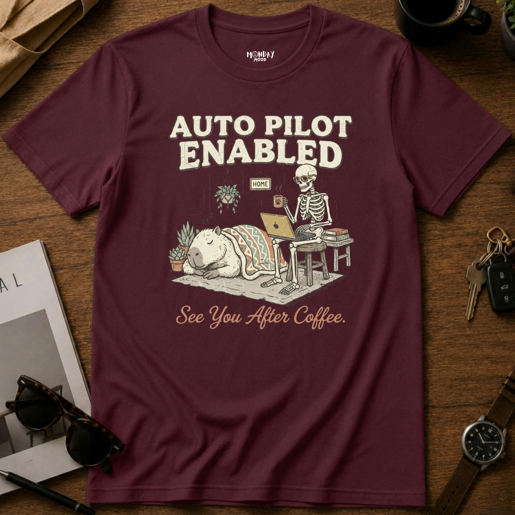 Auto Pilot Enabled T-Shirt