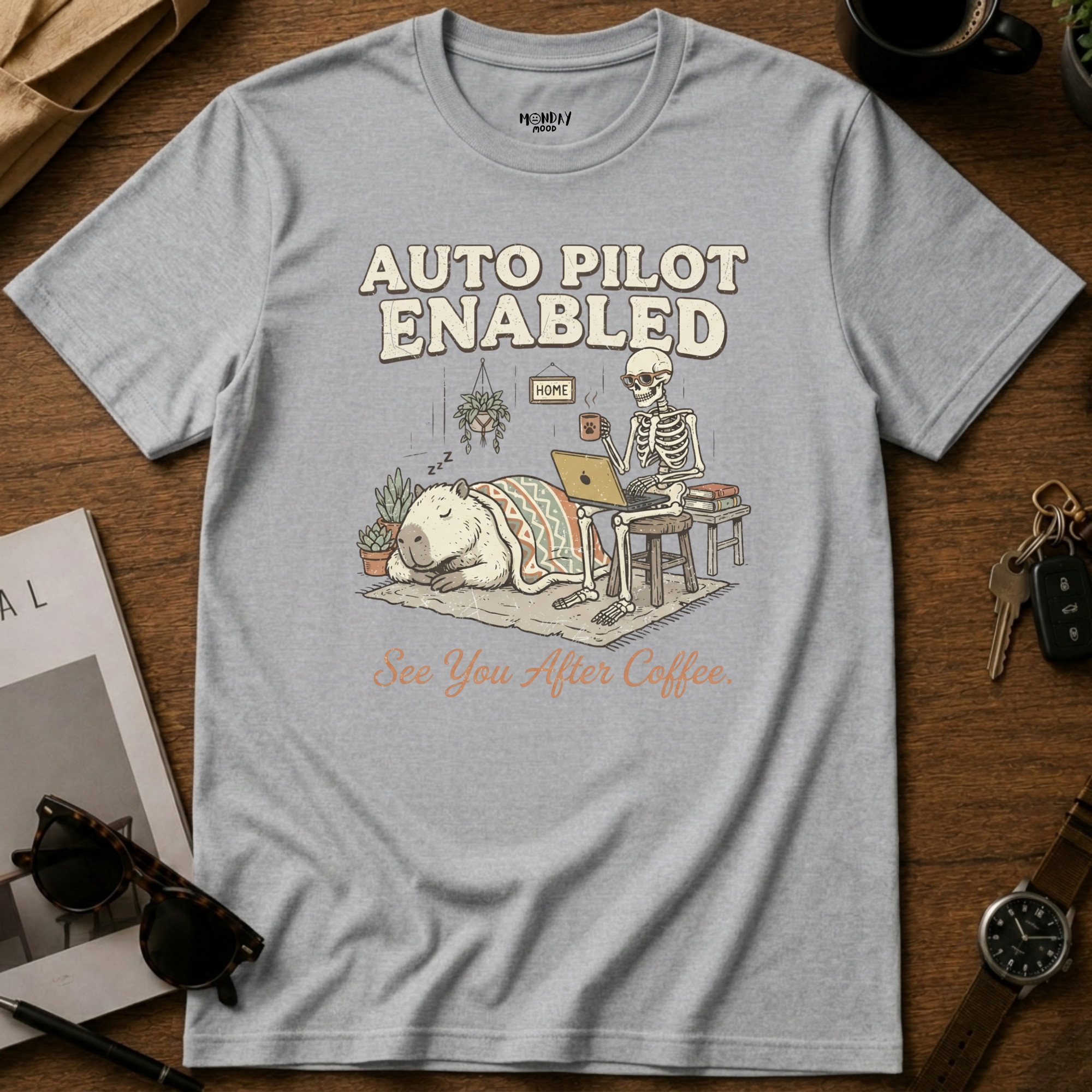 Auto Pilot Enabled T-Shirt