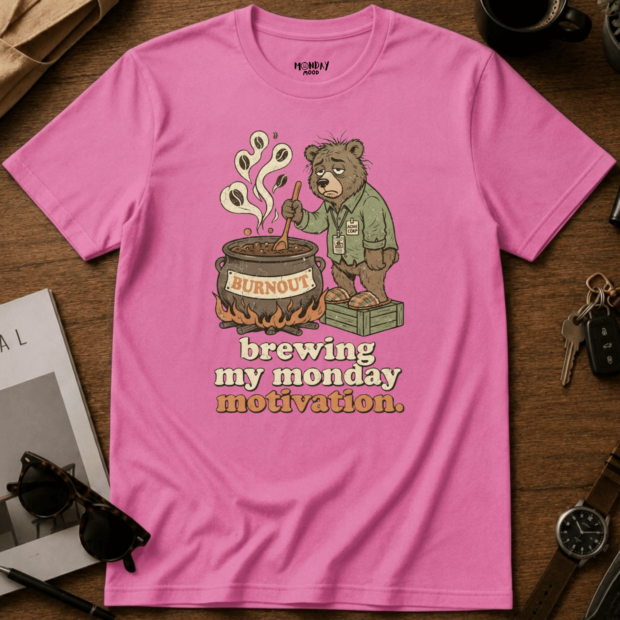 Brewing My Monday T-Shirt