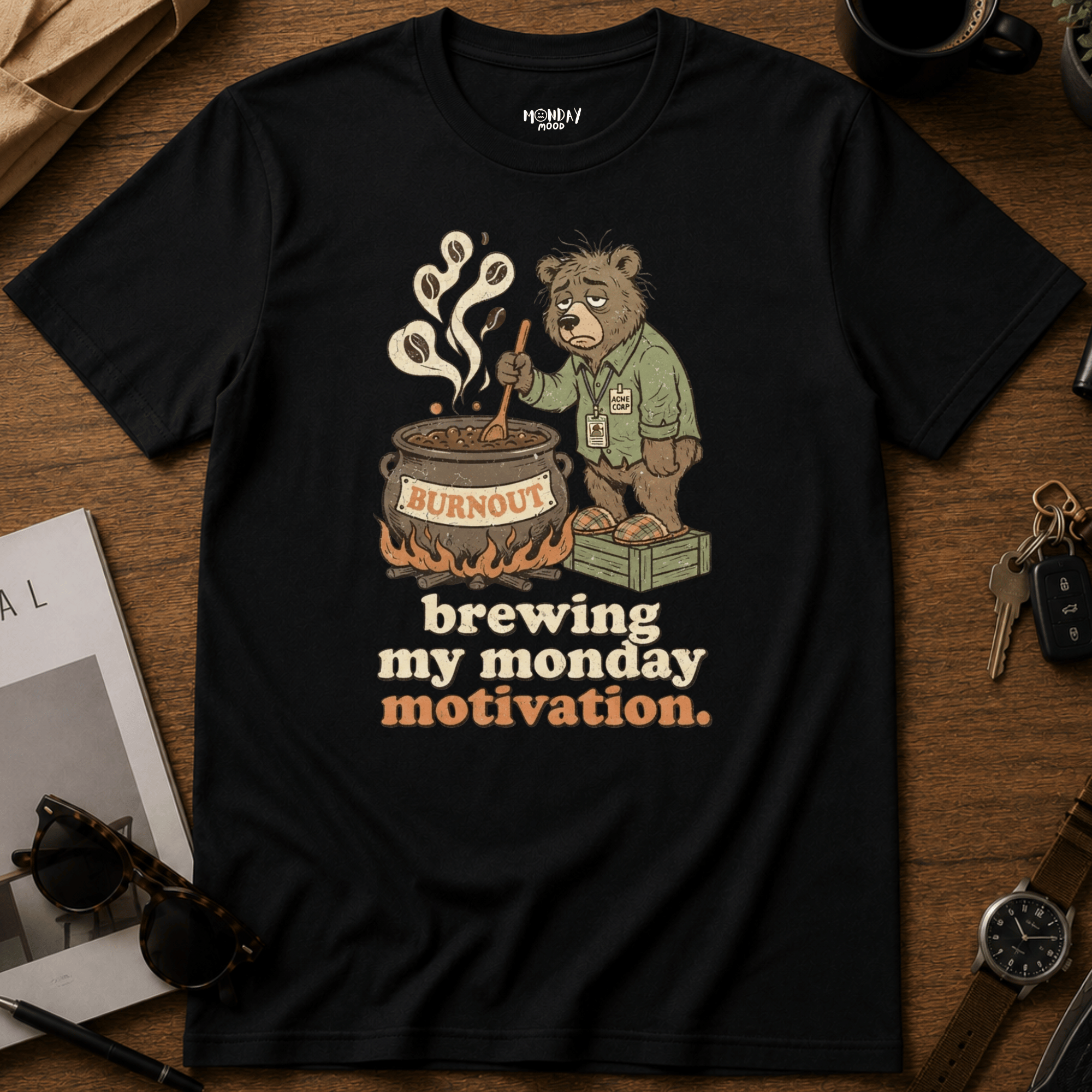 Brewing My Monday T-Shirt
