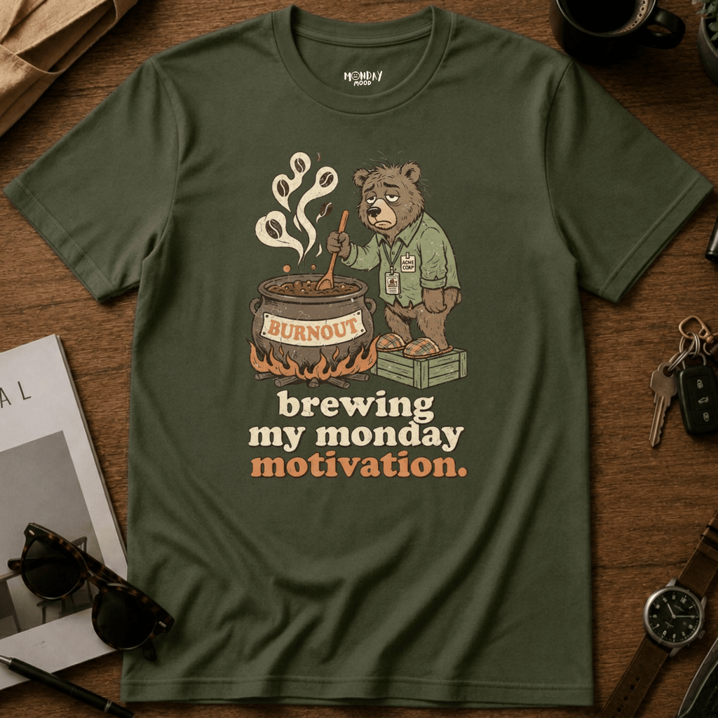 Brewing My Monday T-Shirt