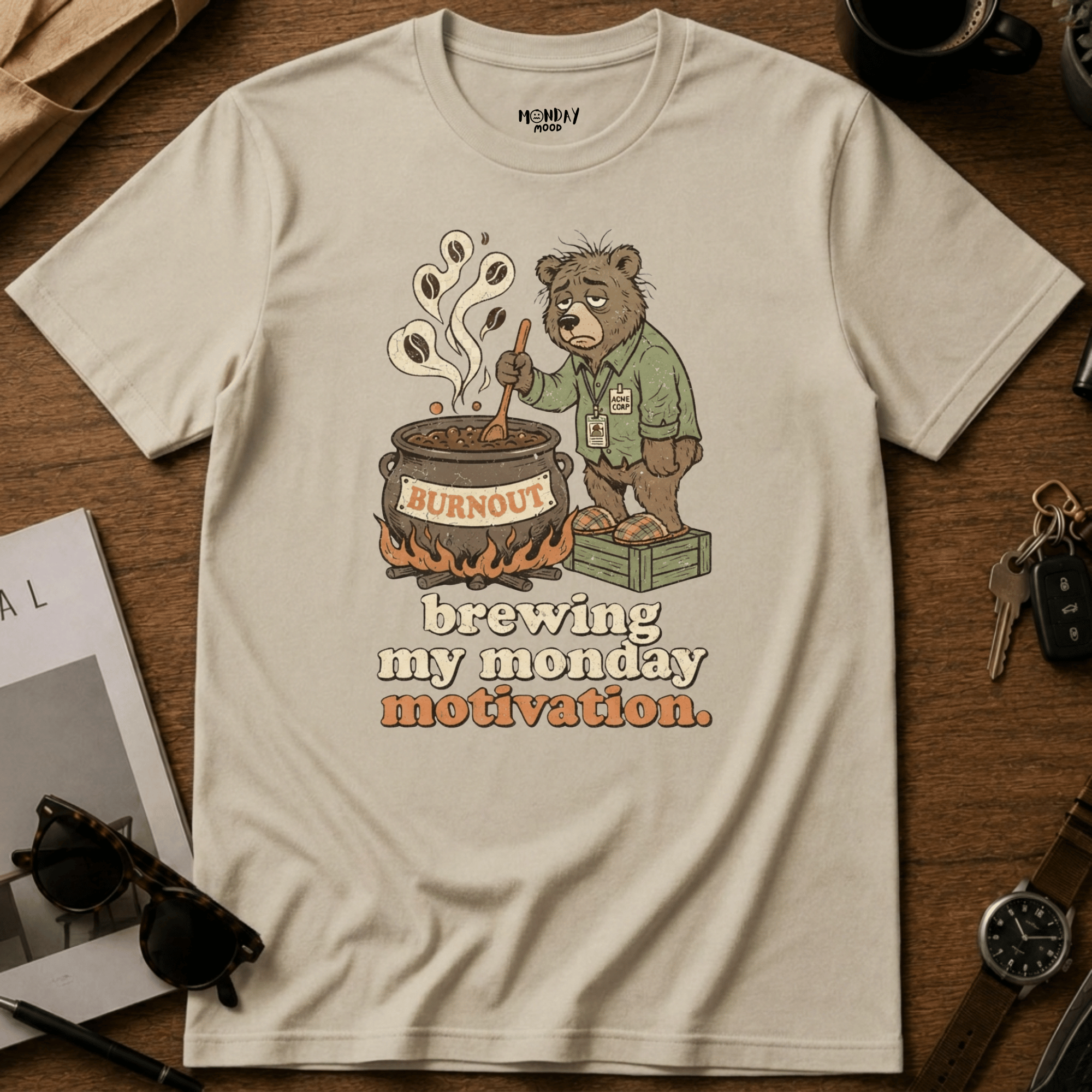 Brewing My Monday T-Shirt