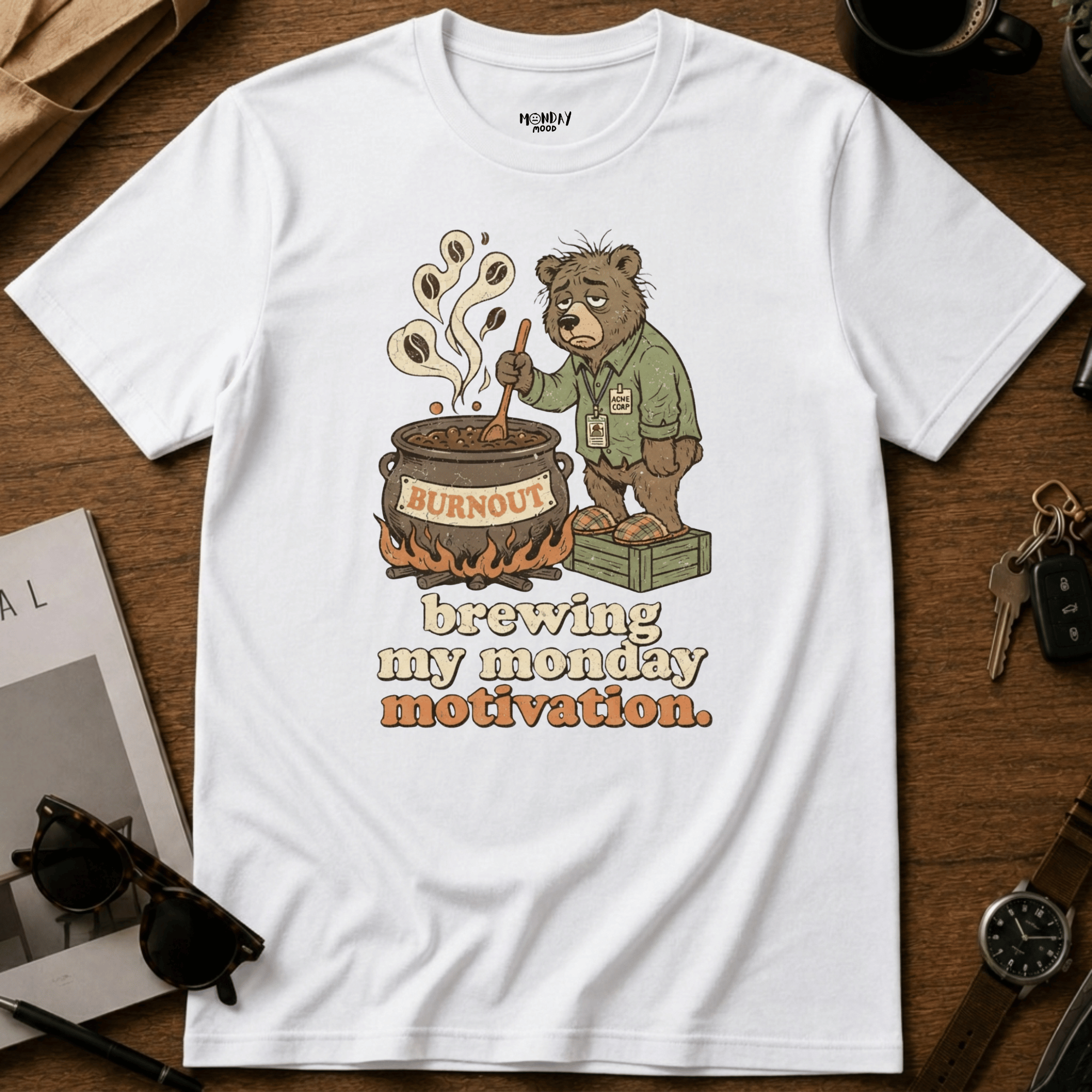 Brewing My Monday T-Shirt
