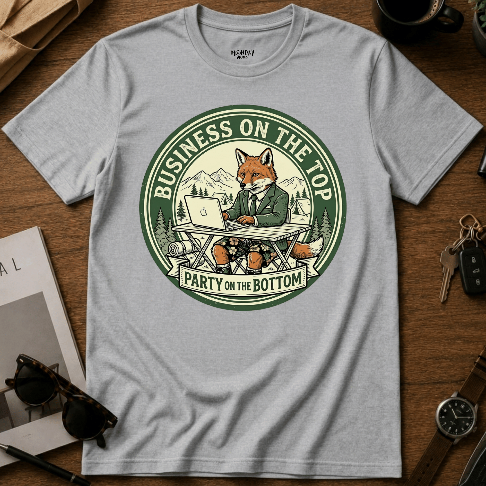 Business On The Top T-Shirt