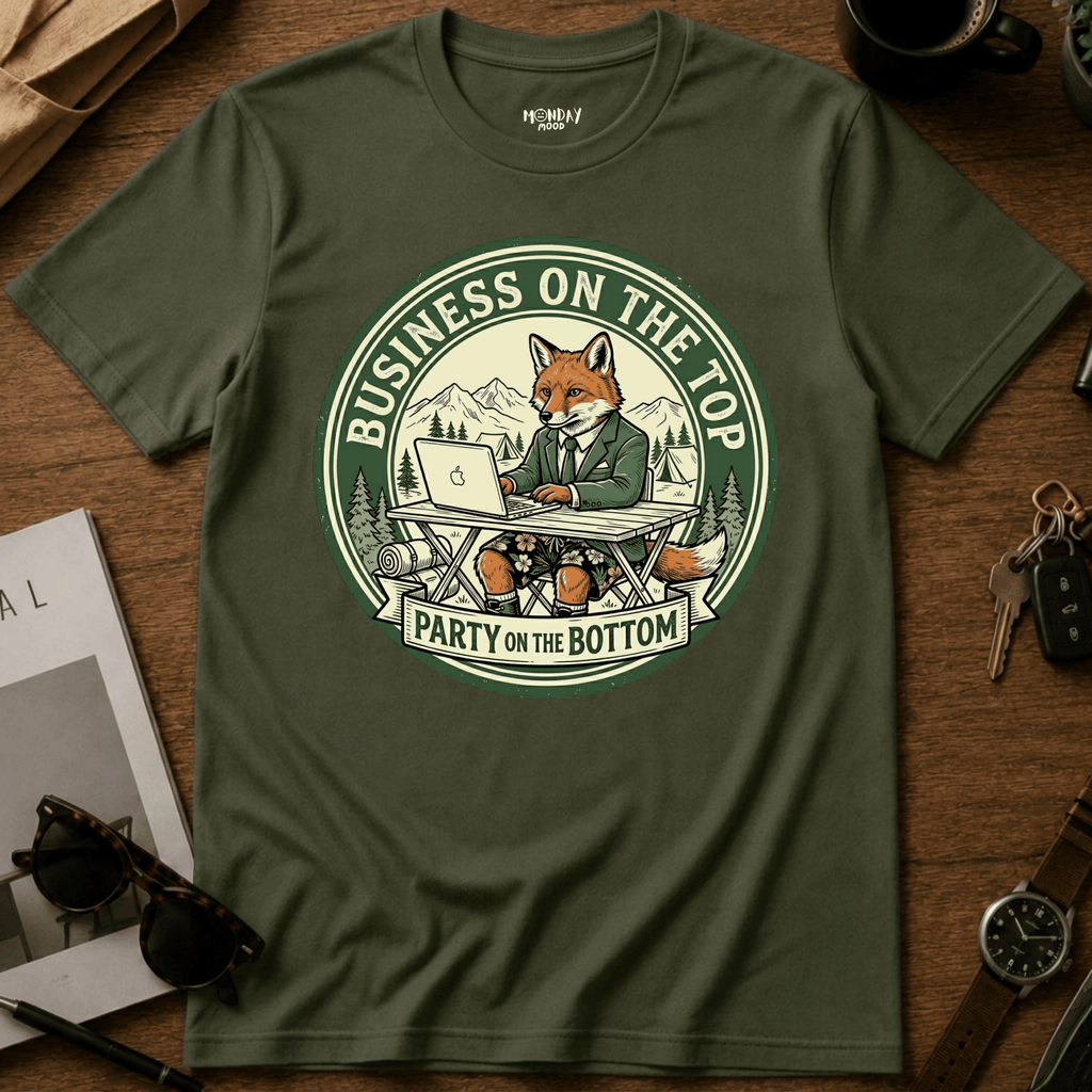 Business On The Top T-Shirt