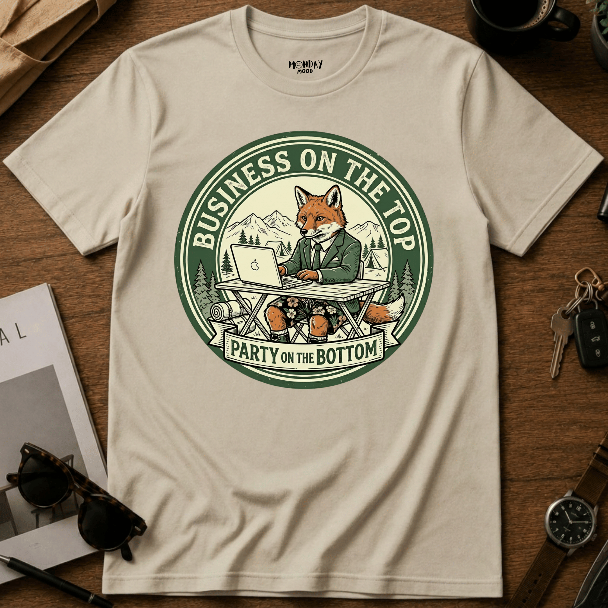 Business On The Top T-Shirt