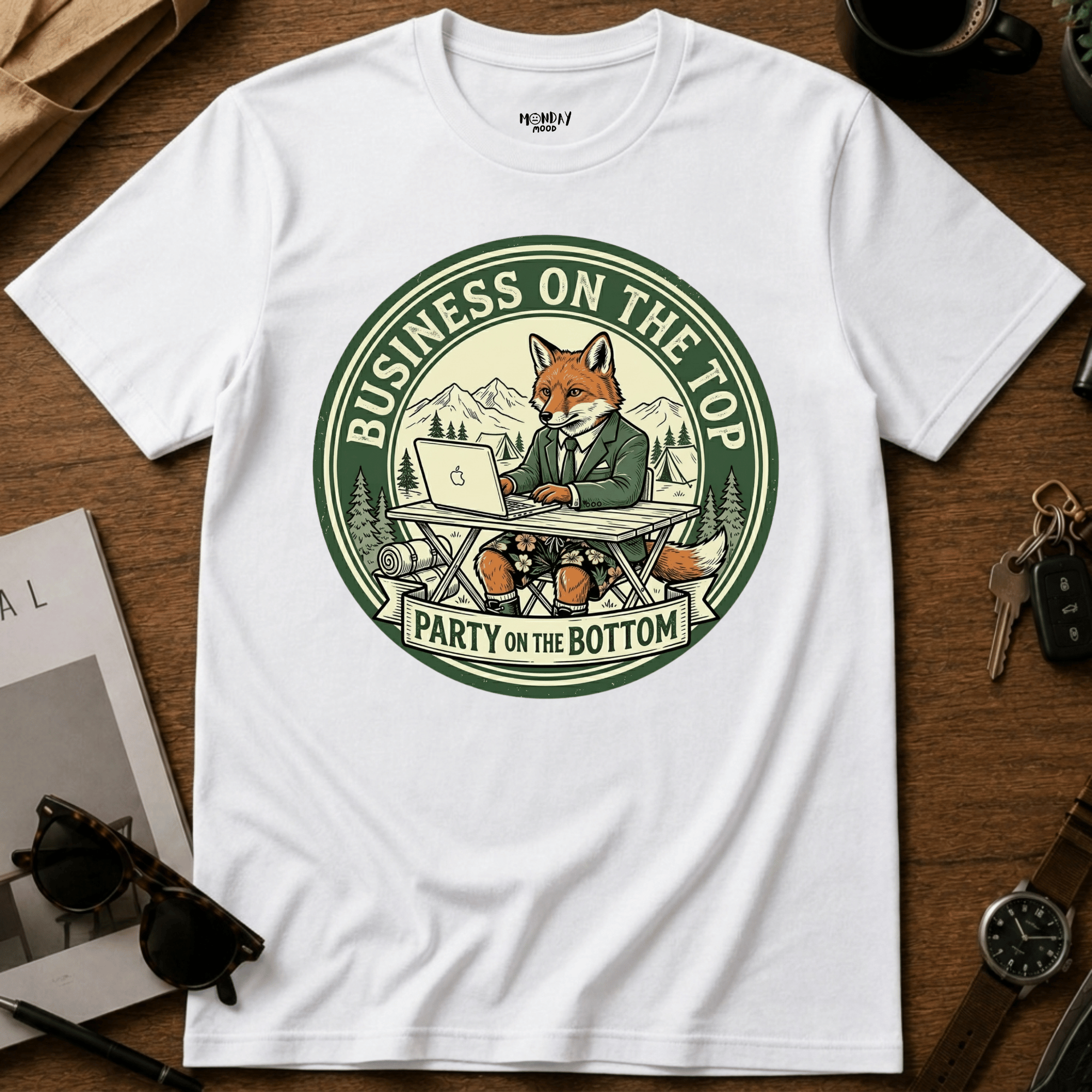Business On The Top T-Shirt