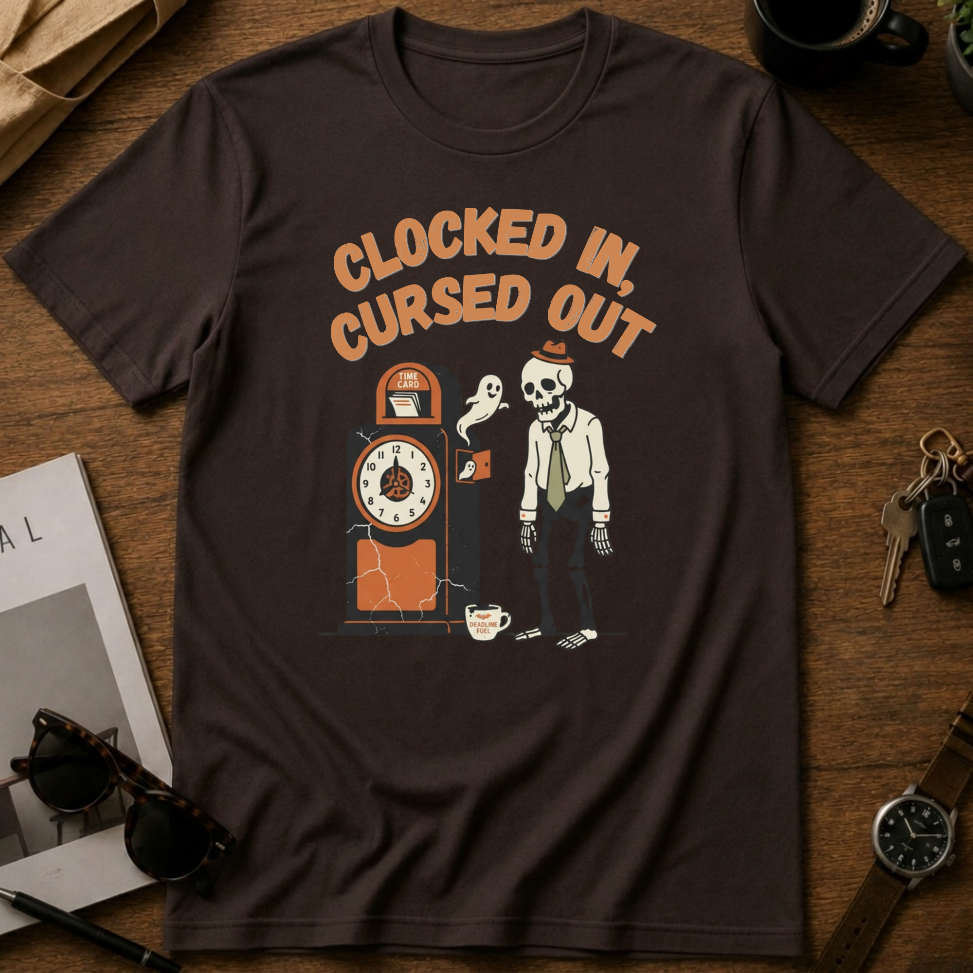 Clocked in cursed out