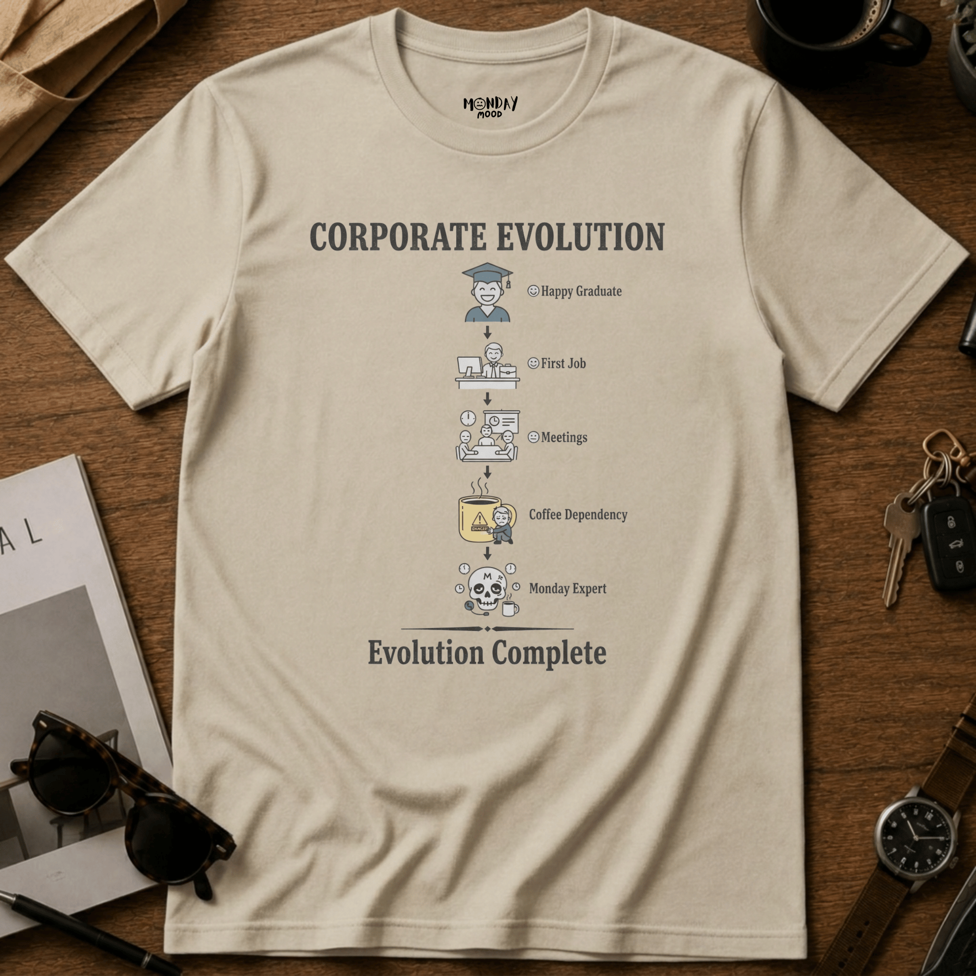 Corporate Evolution T-Shirt