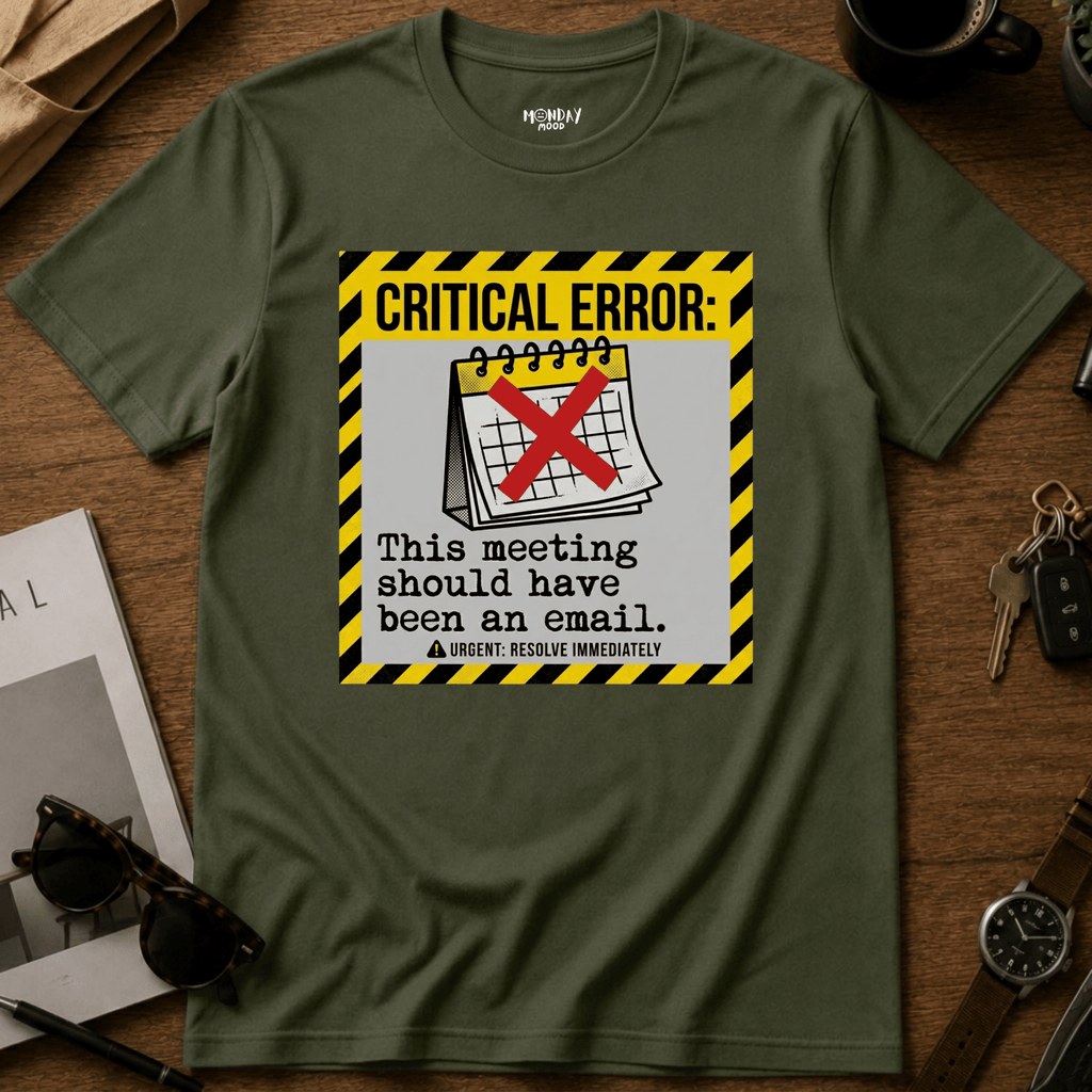 Critical Error T-Shirt