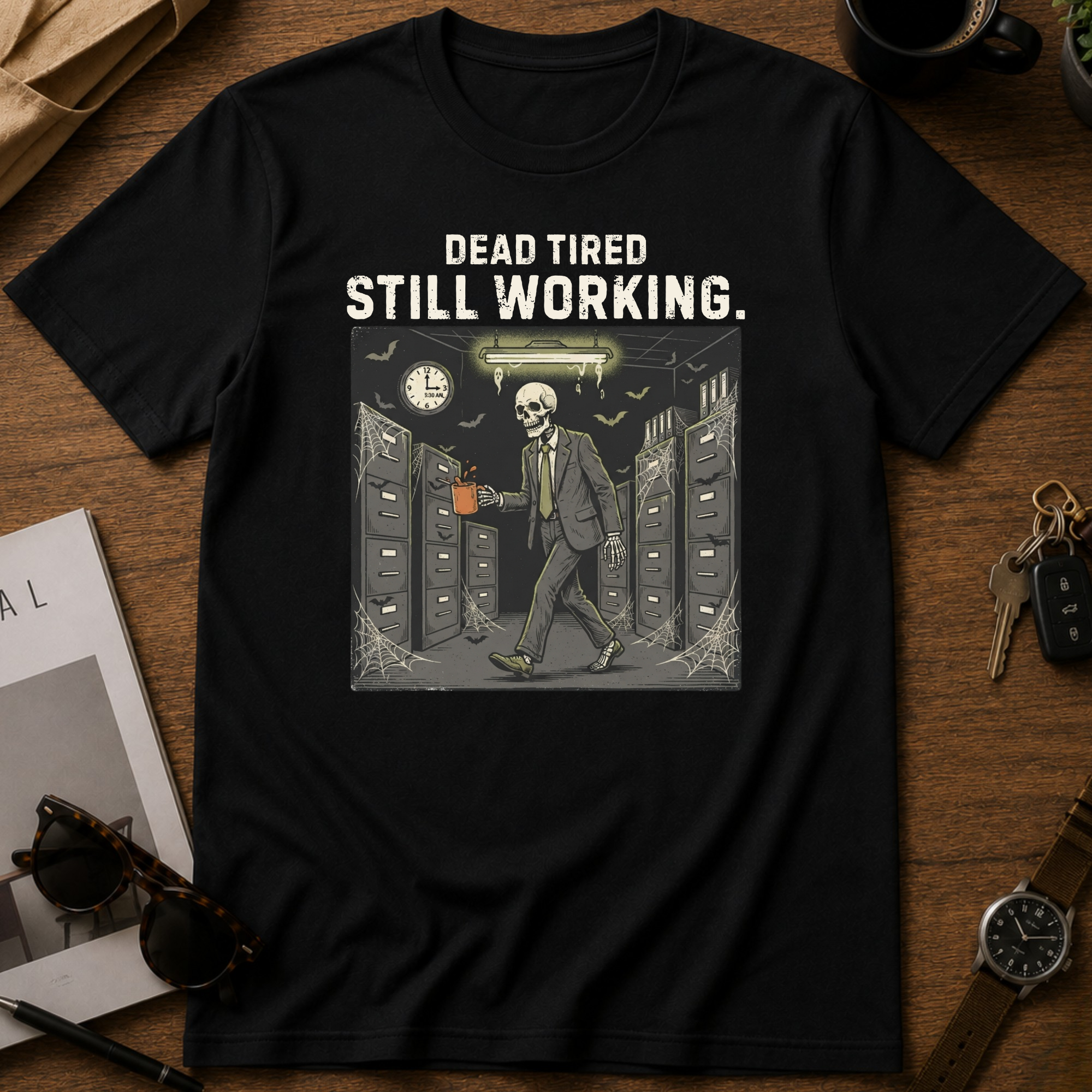 Dead tired still working T-Shirt