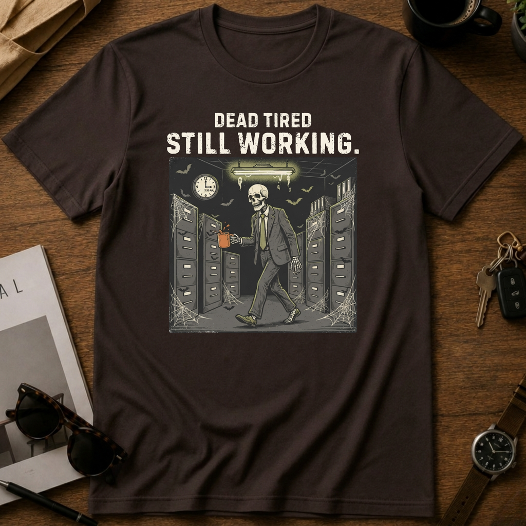 Dead tired still working T-Shirt