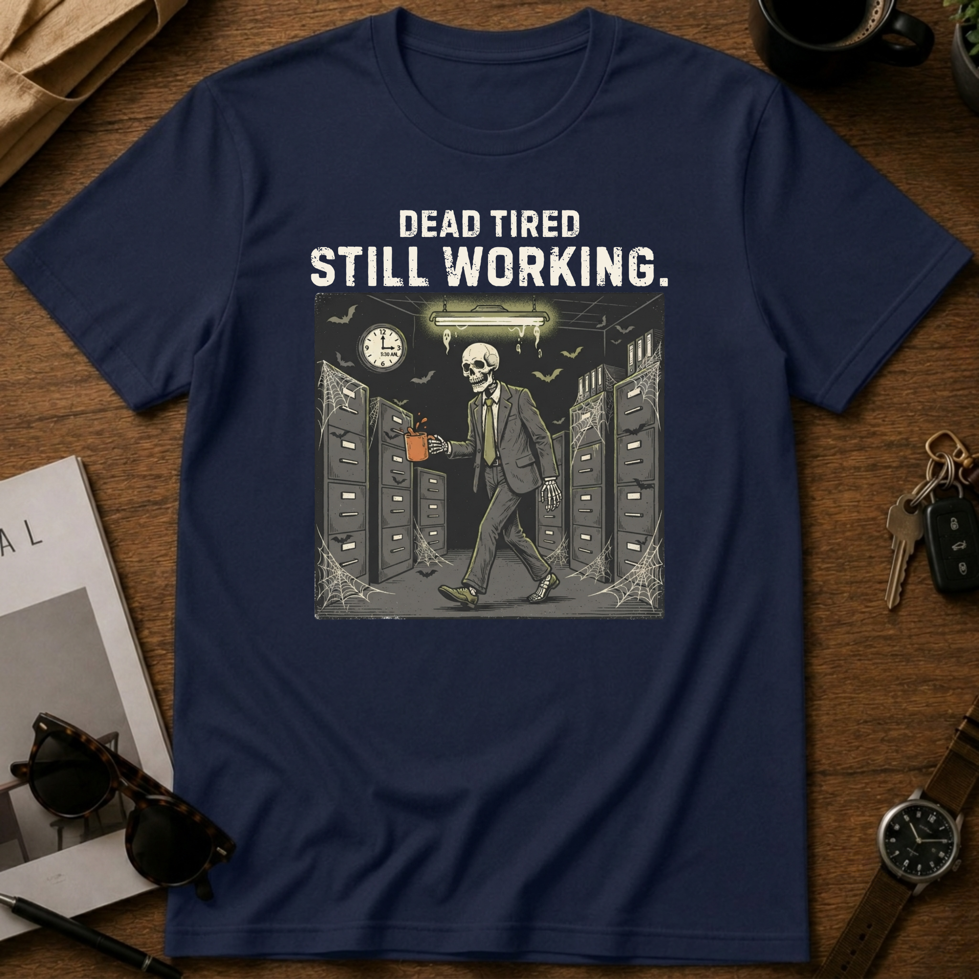 Dead tired still working T-Shirt