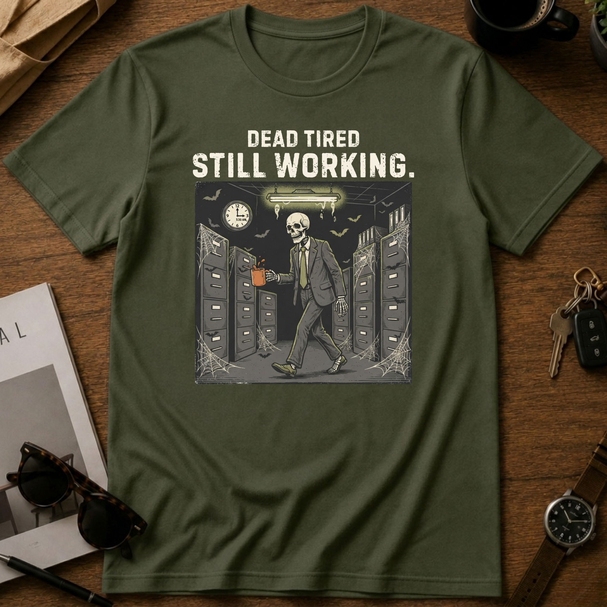 Dead tired still working T-Shirt