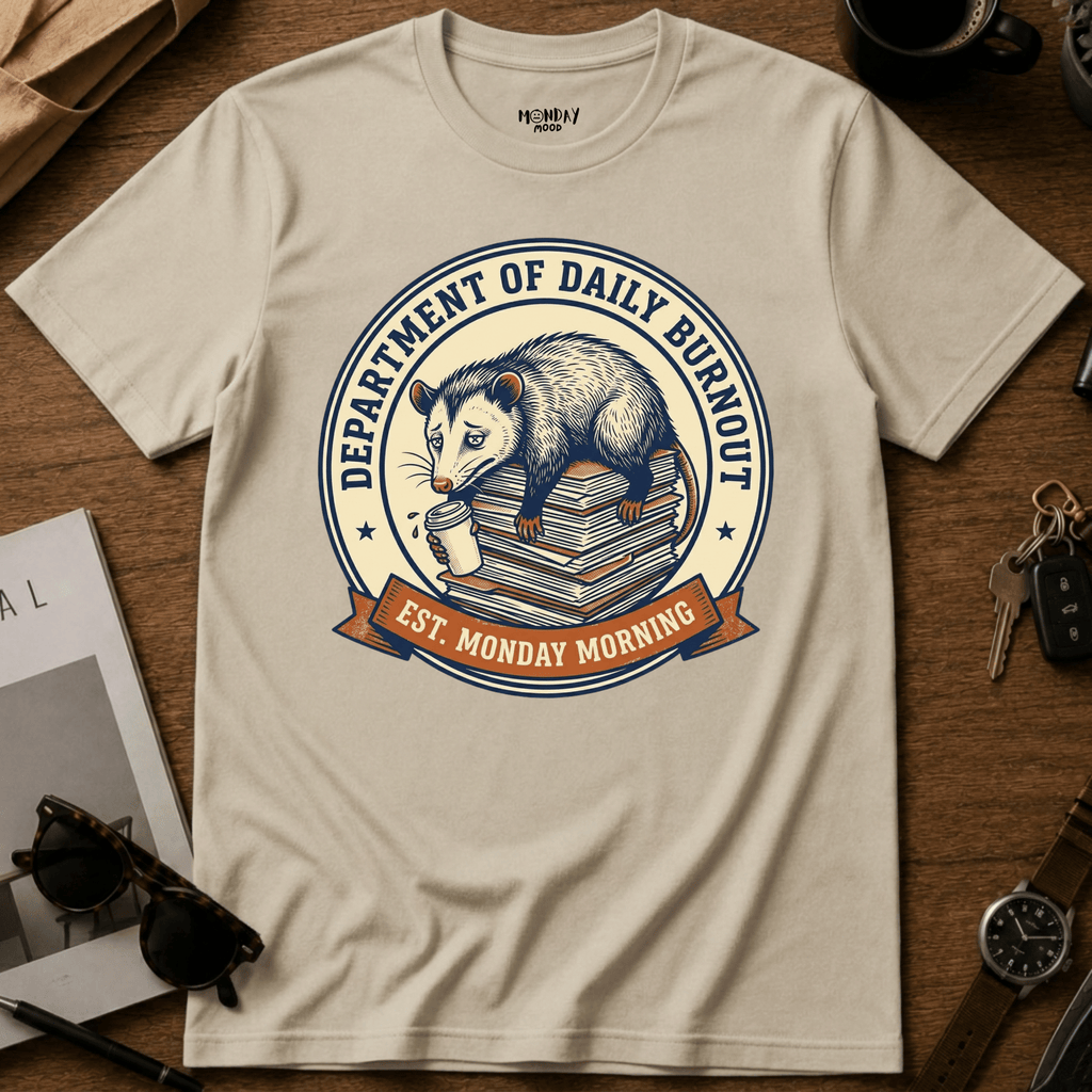 Department Of Daily Burnout T-Shirt