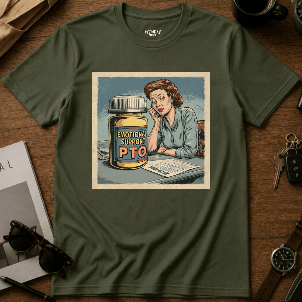 Emotional support PTO T-Shirt