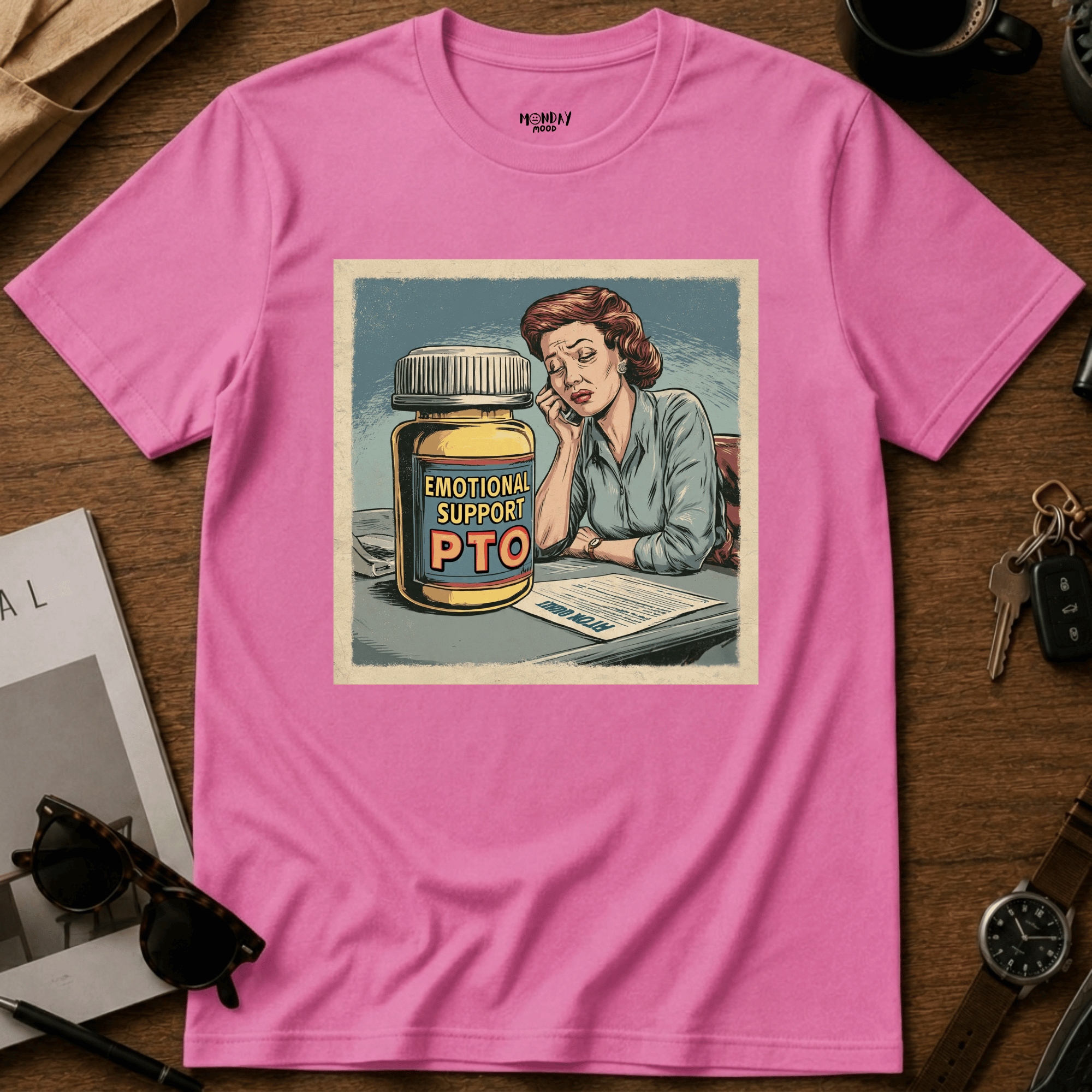 Emotional support PTO T-Shirt