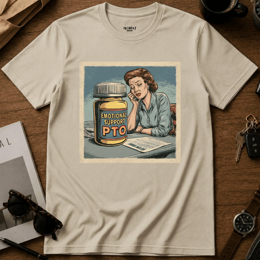 Emotional support PTO T-Shirt
