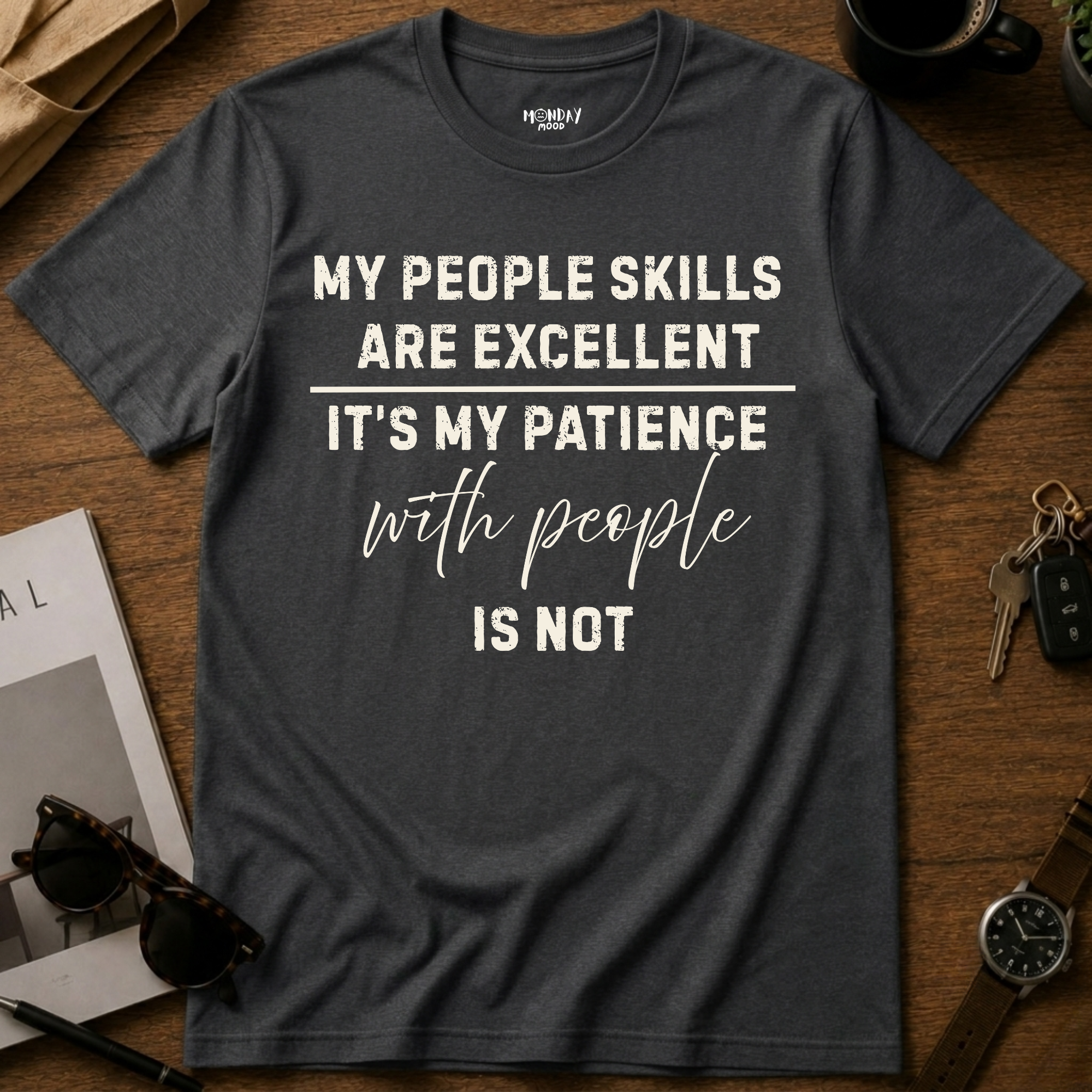Excellent people skills