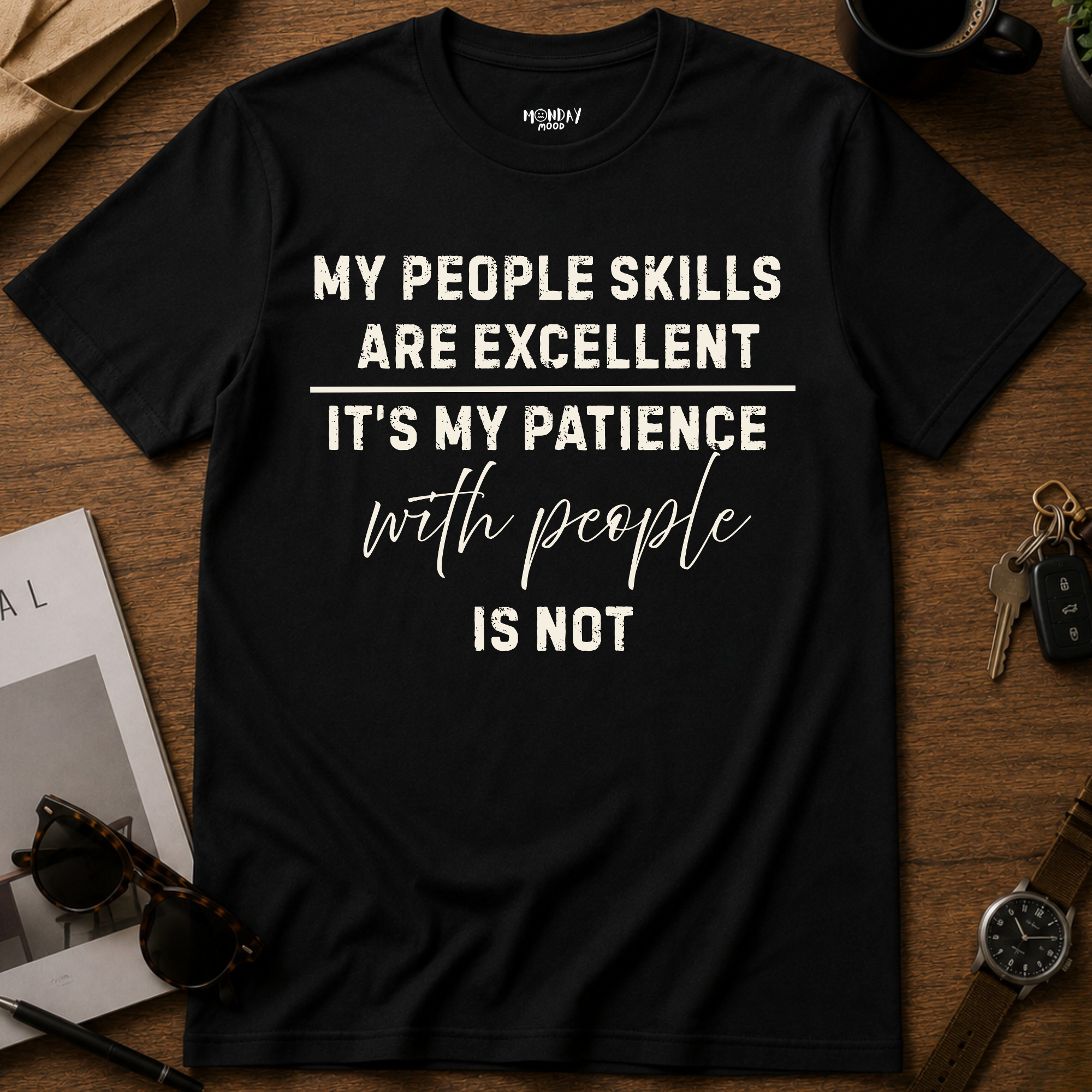 Excellent people skills