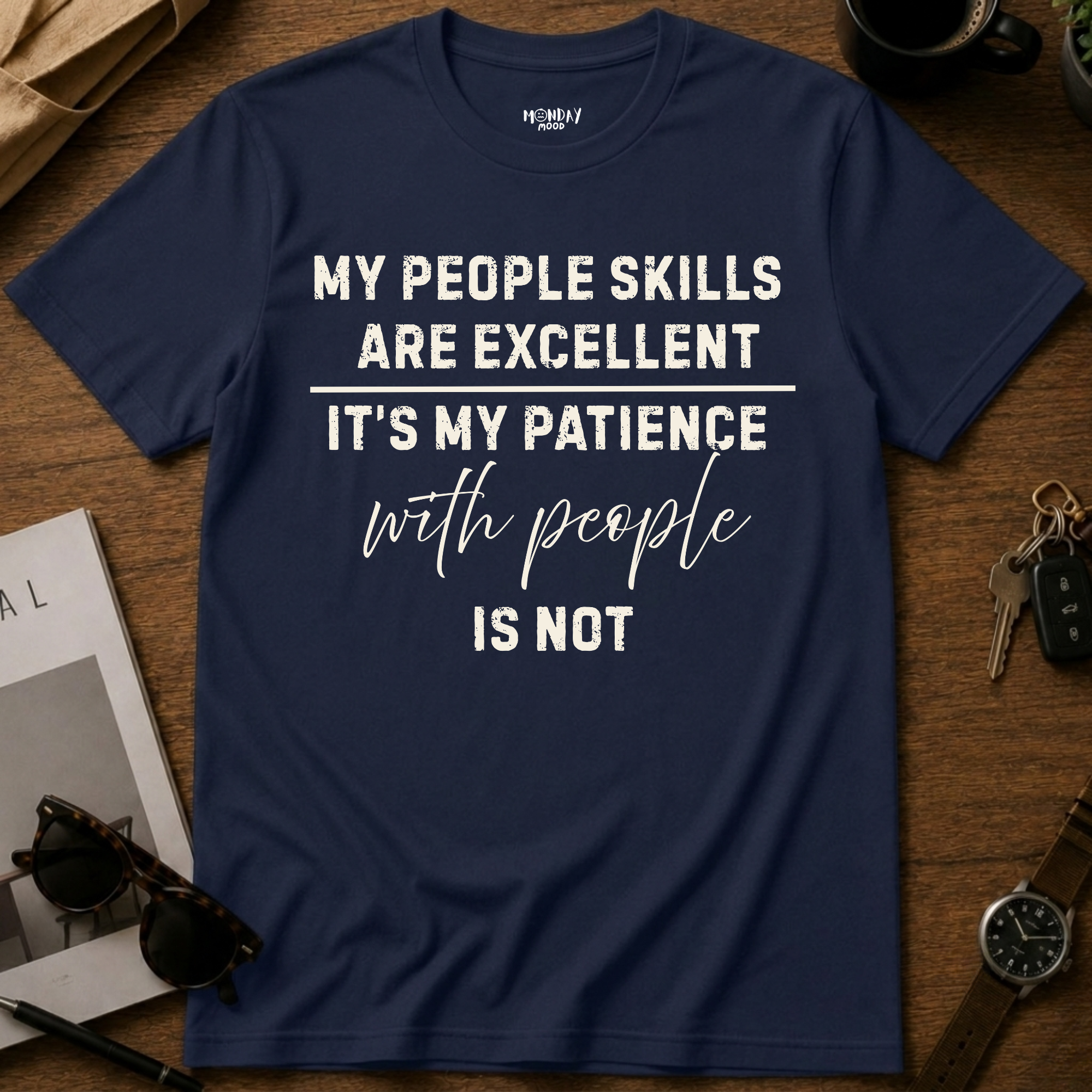 Excellent people skills
