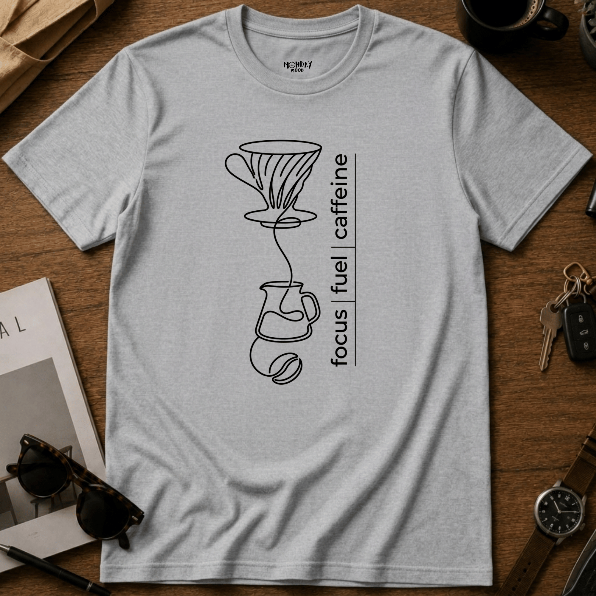 Focus Fuel Caffeine T-Shirt