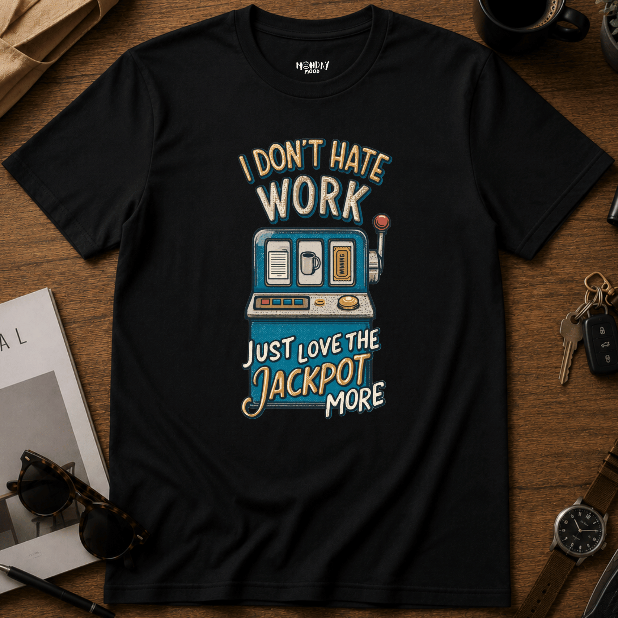 I Don't Hate Work T-Shirt