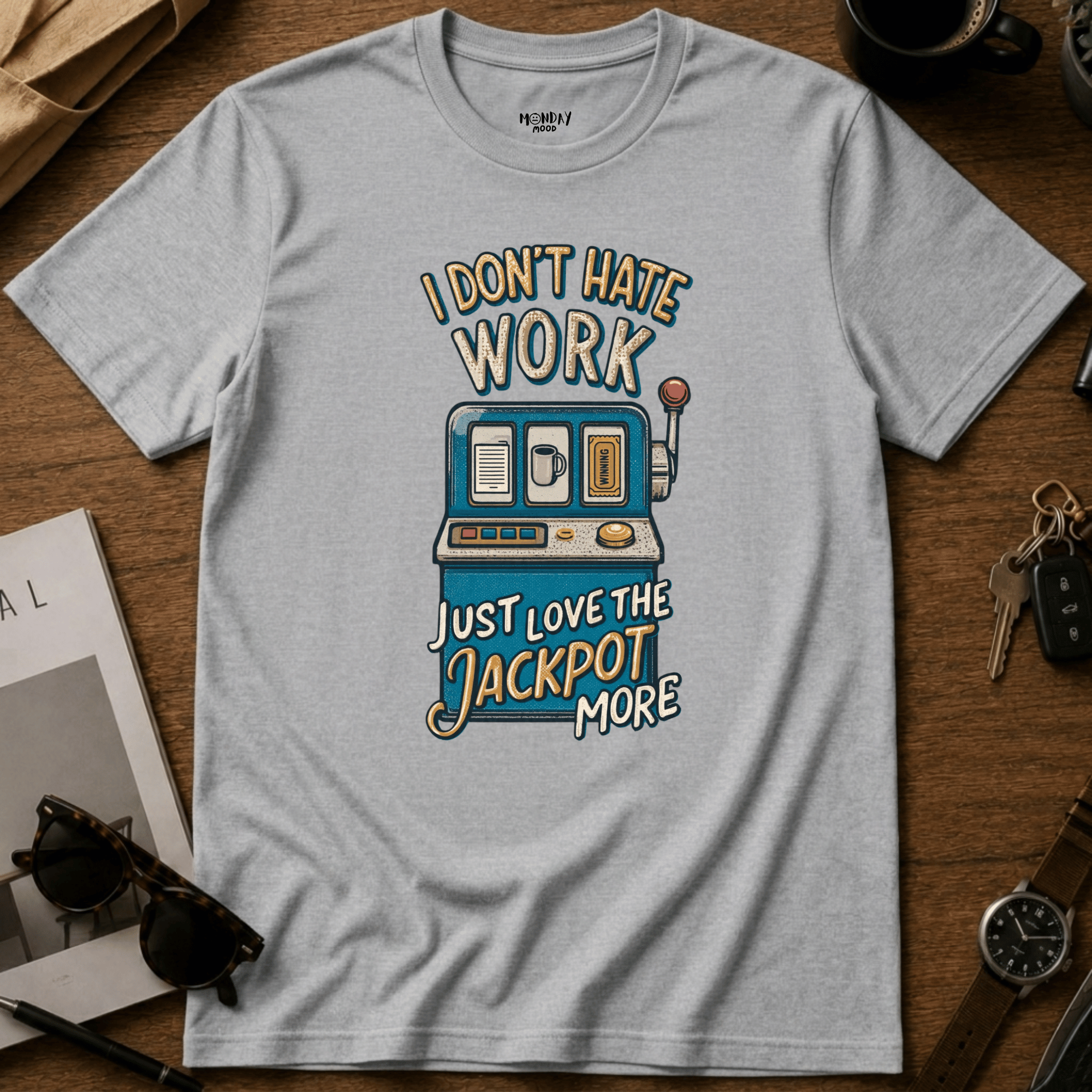 I Don't Hate Work T-Shirt
