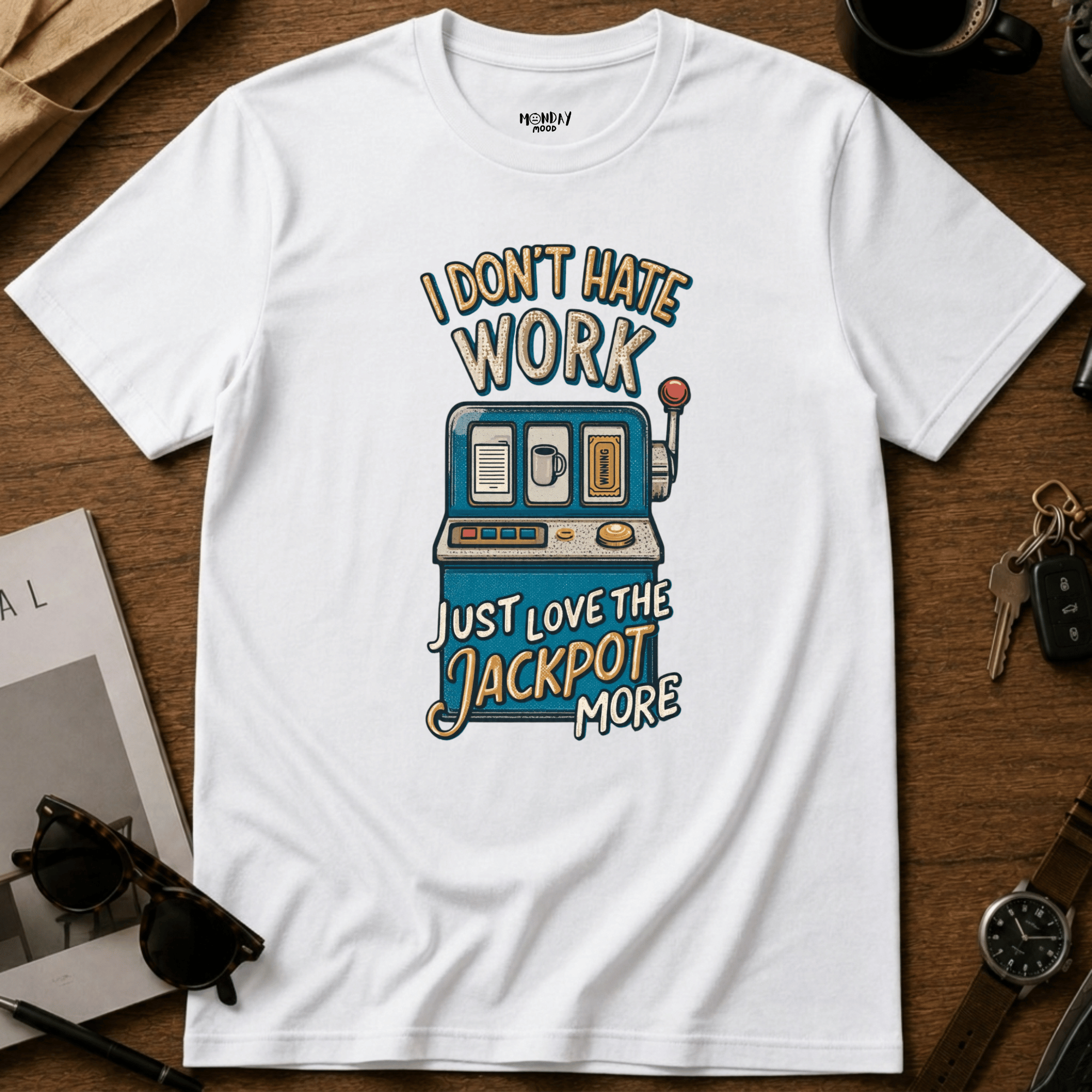 I Don't Hate Work T-Shirt