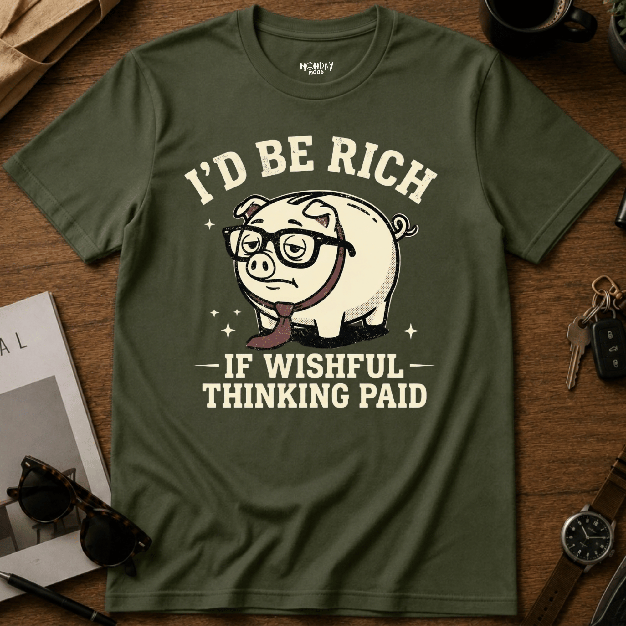 If Wishful Thinking Paid T-Shirt