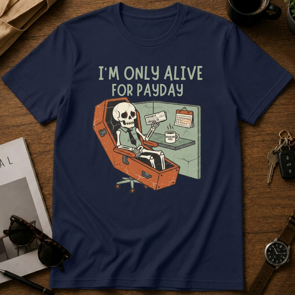 I'm only alive for payday