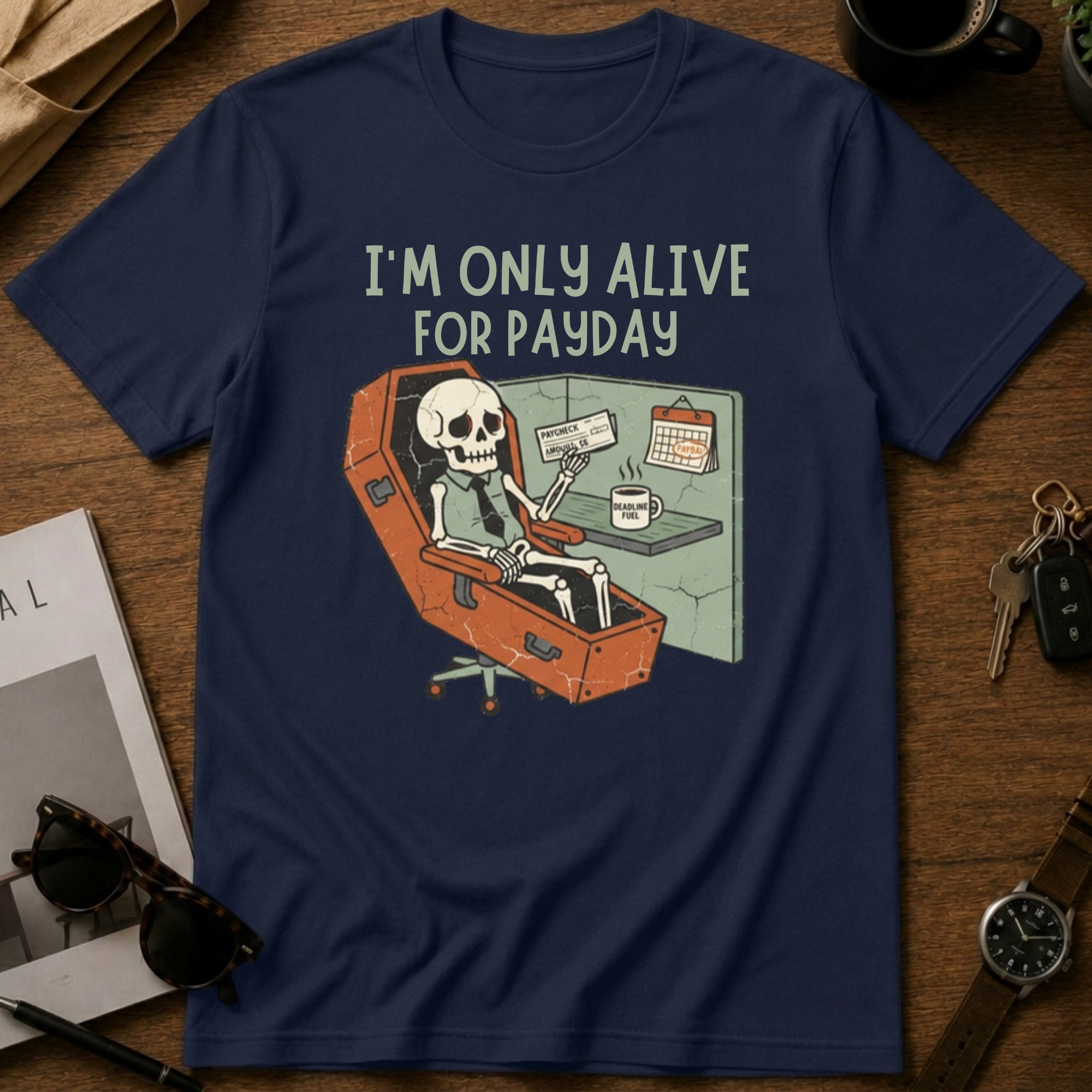 I'm only alive for payday
