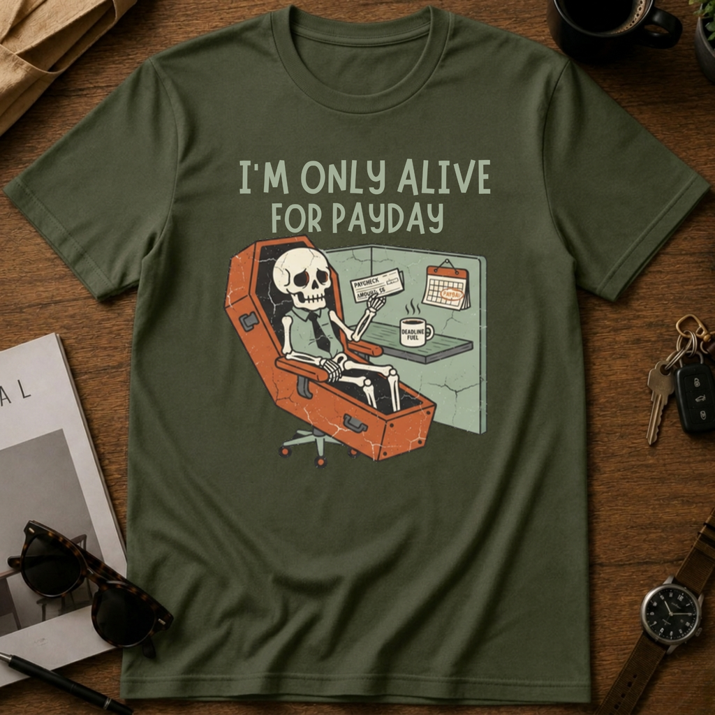 I'm only alive for payday