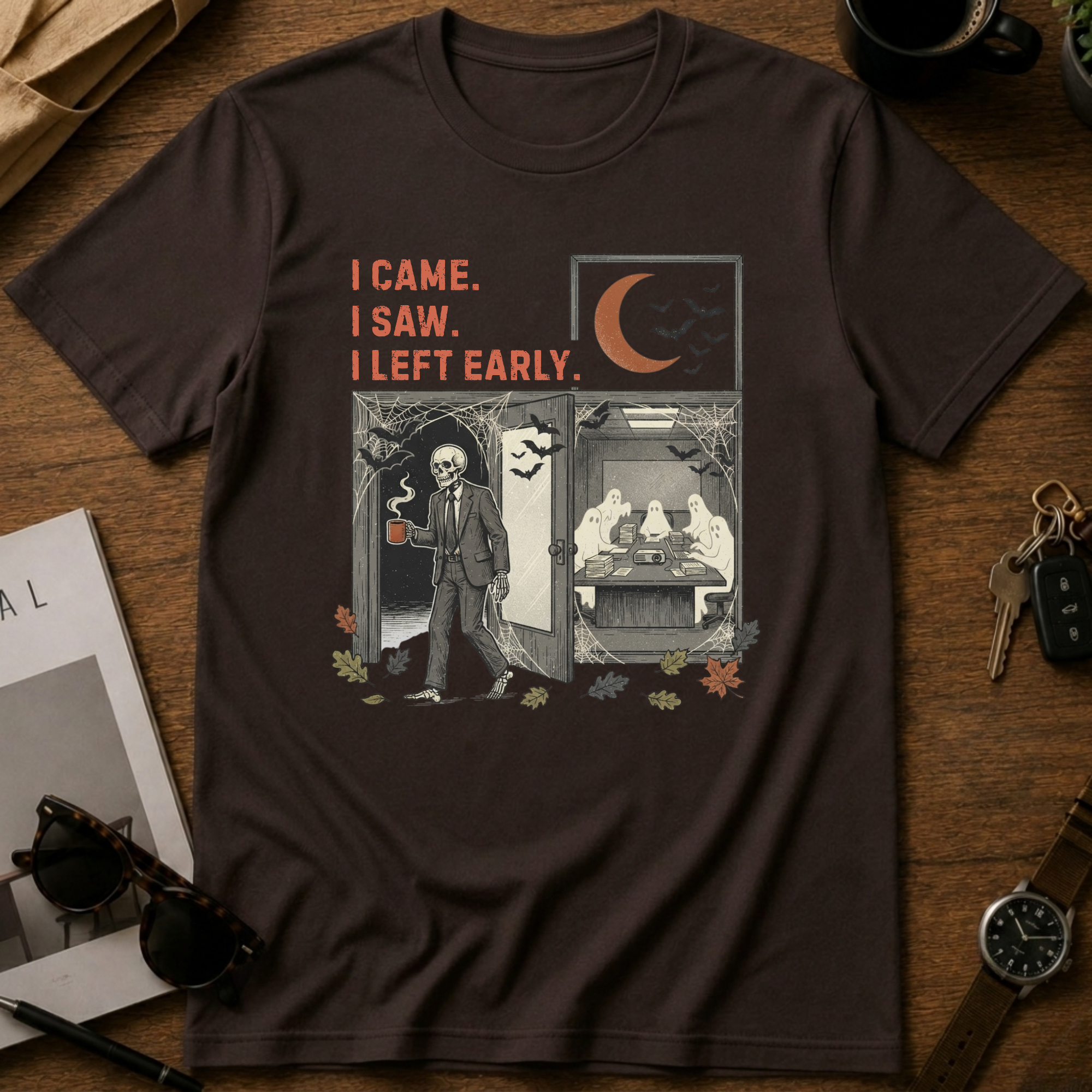 I came I saw I left early ( Meeting edition)