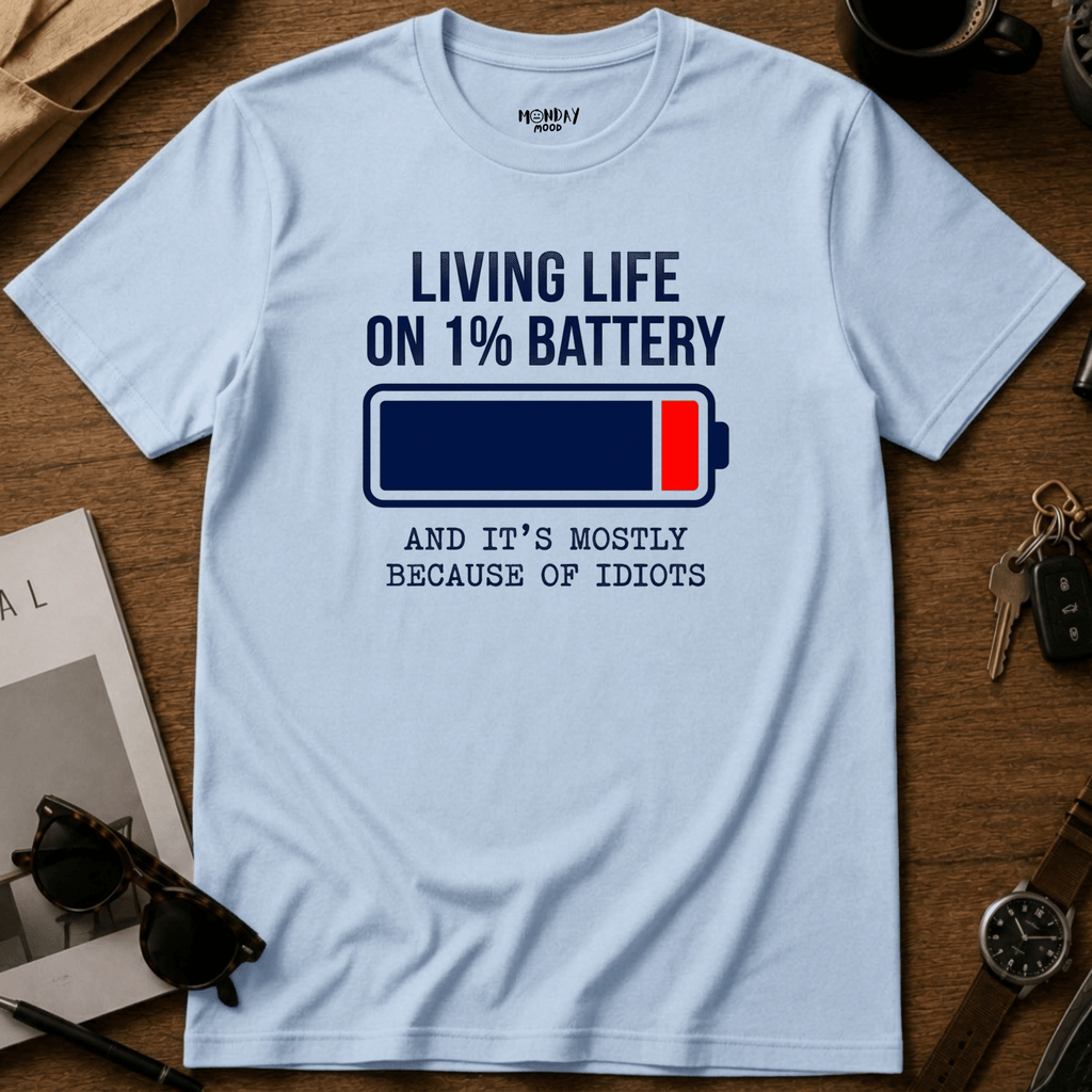 1% Battery T-Shirt