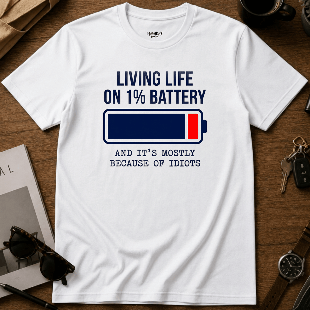 1% Battery T-Shirt