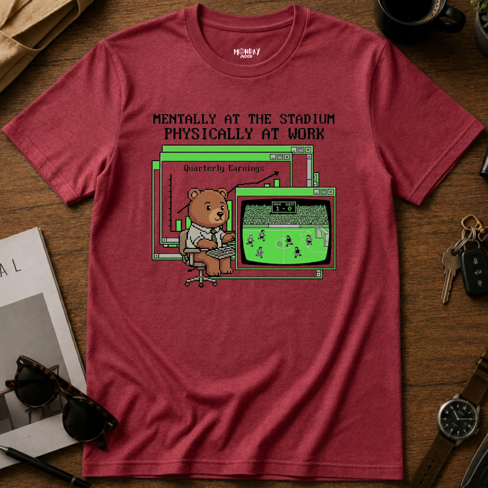 Mentally At The Stadium T-Shirt