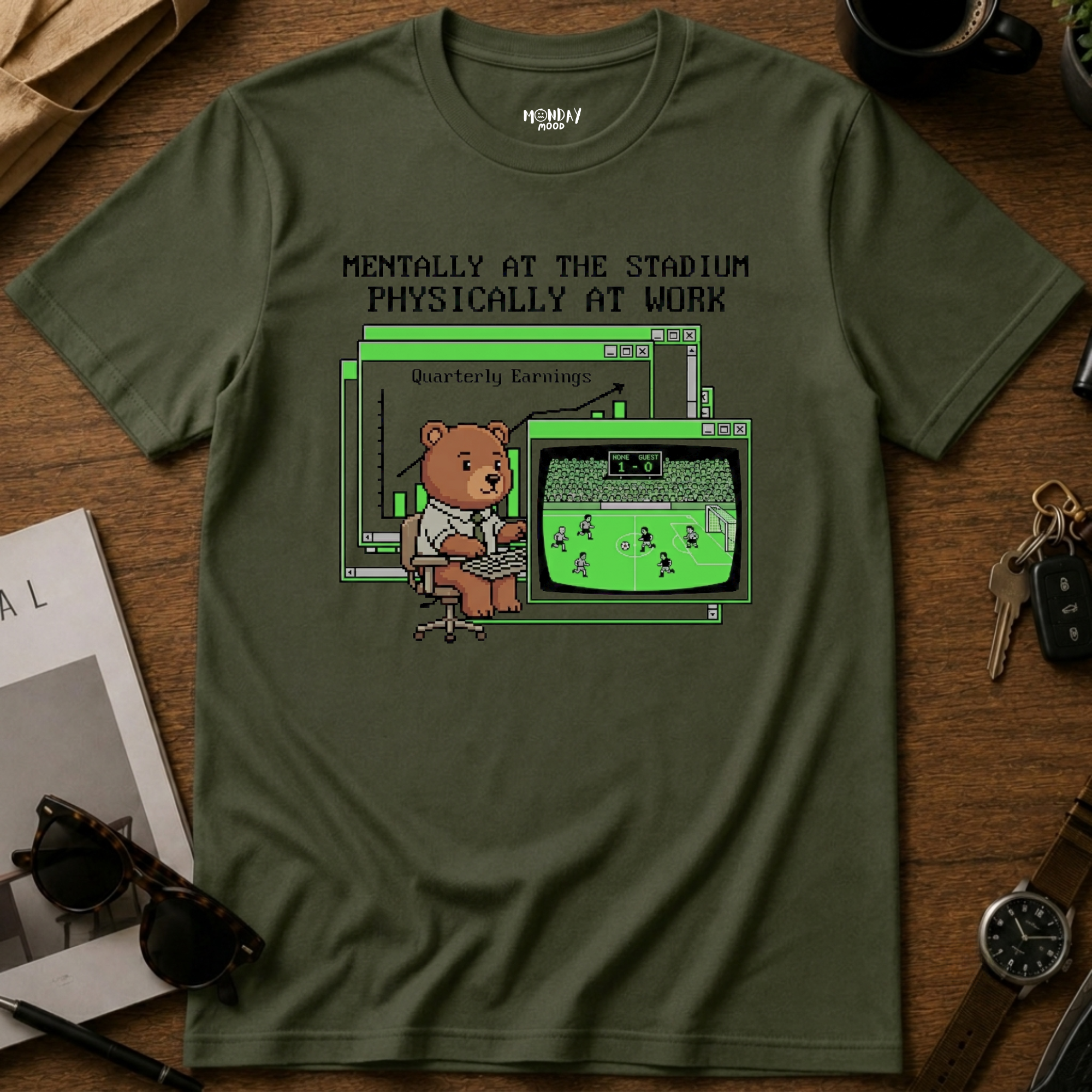 Mentally At The Stadium T-Shirt