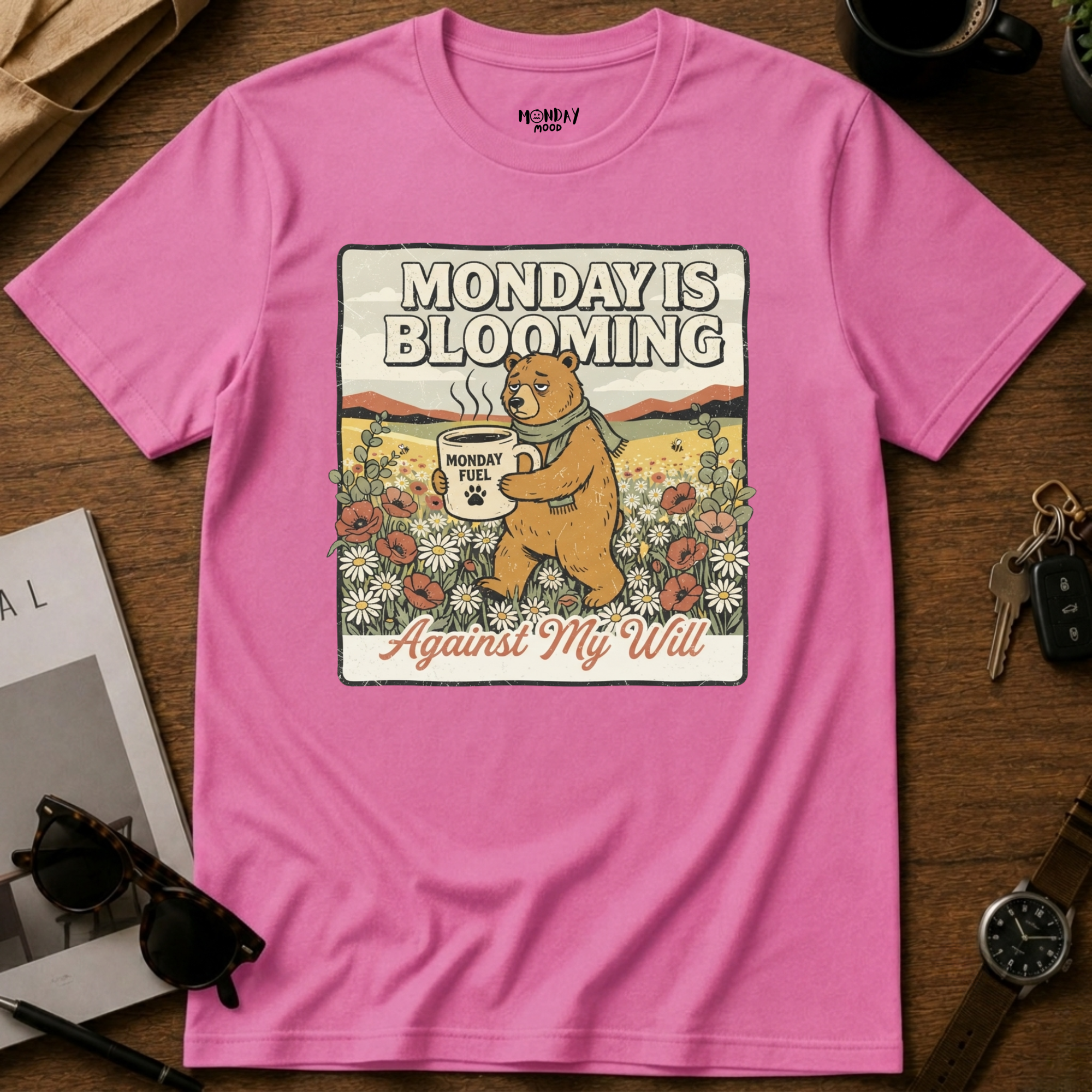 Monday Is Blooming T-Shirt