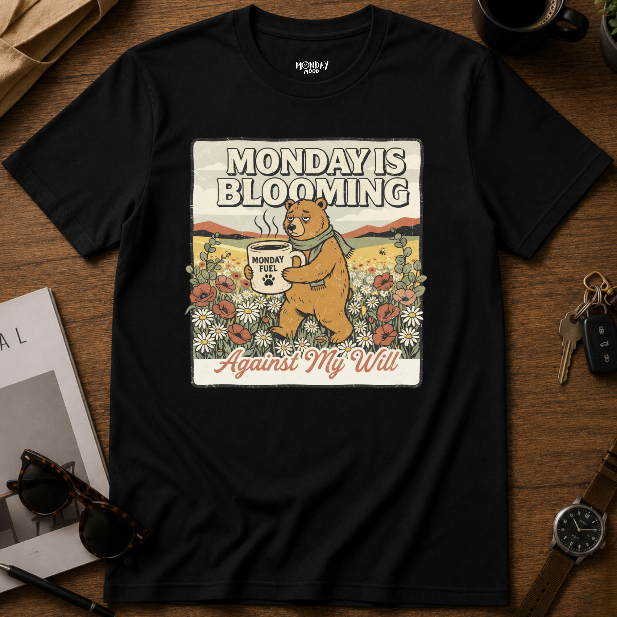 Monday Is Blooming T-Shirt