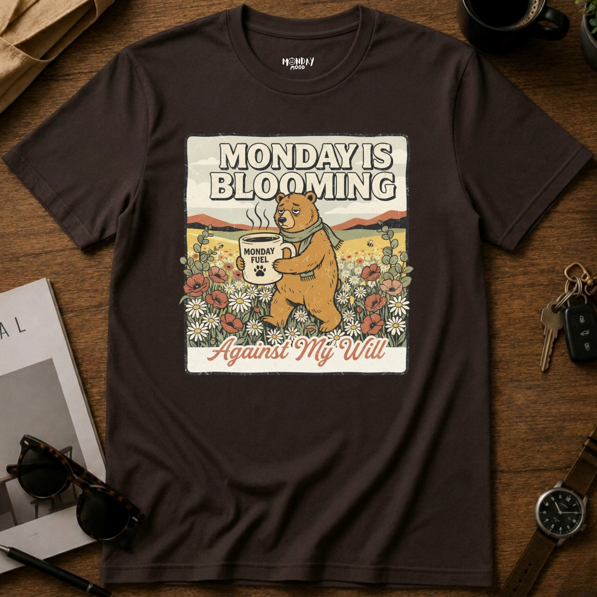 Monday Is Blooming T-Shirt