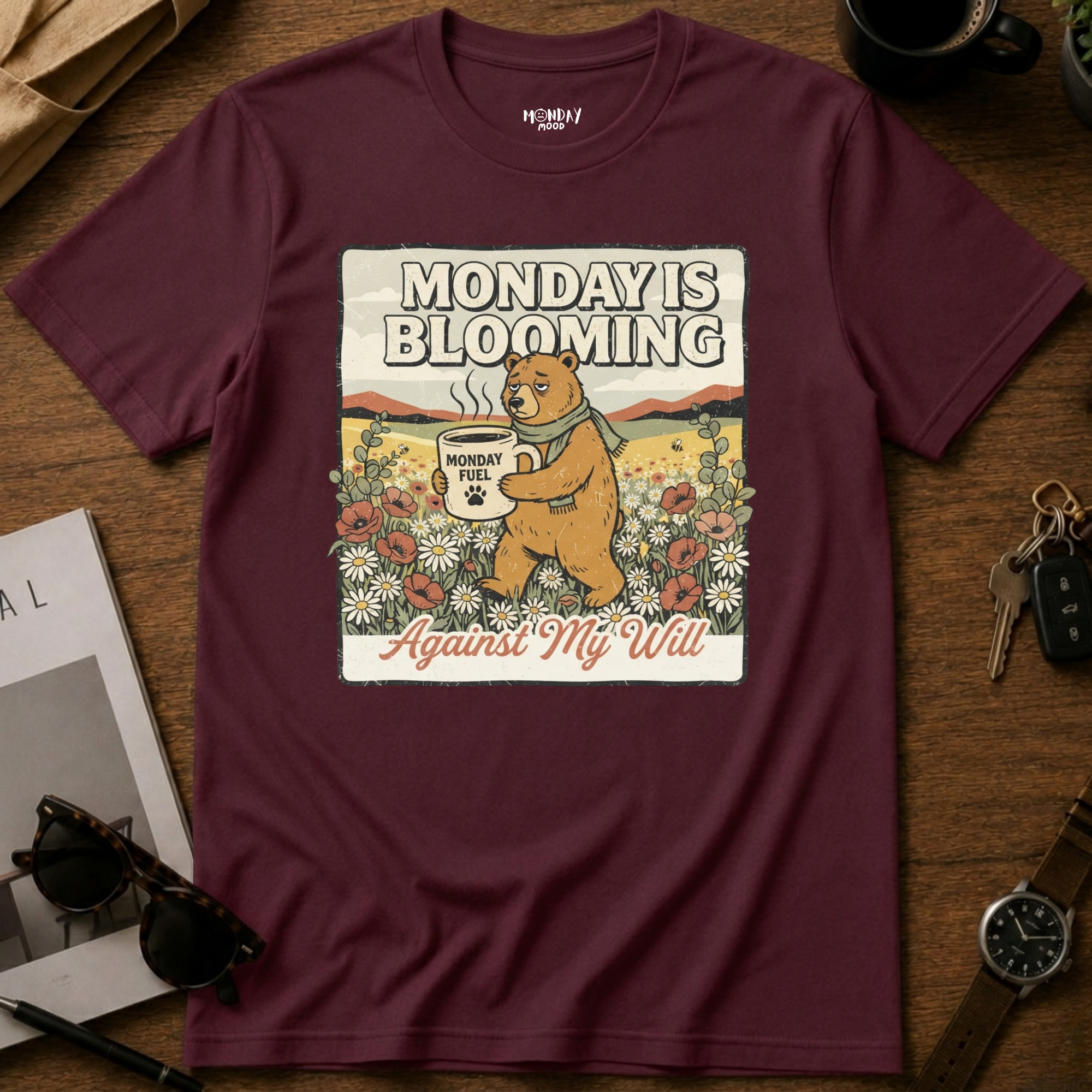 Monday Is Blooming T-Shirt