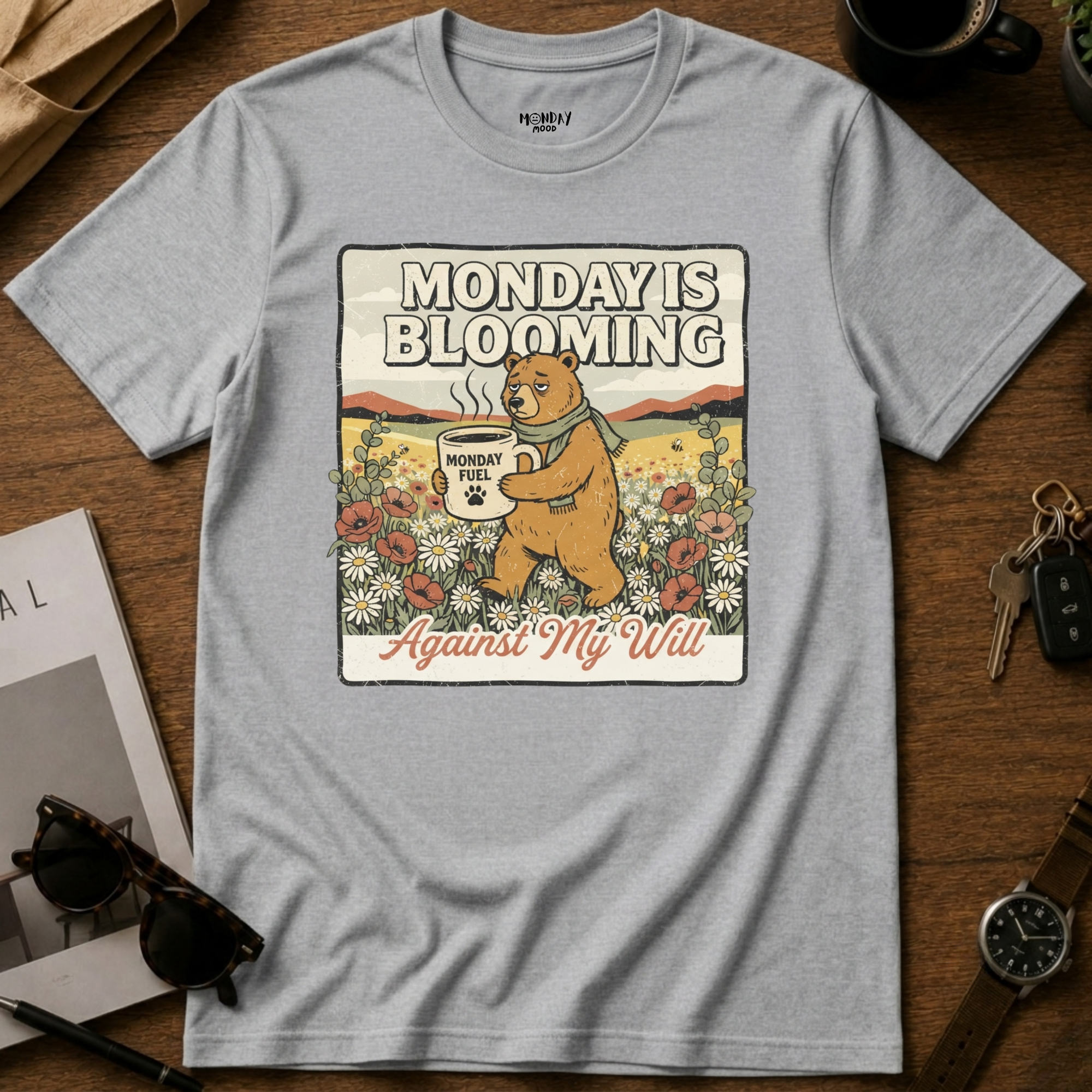 Monday Is Blooming T-Shirt