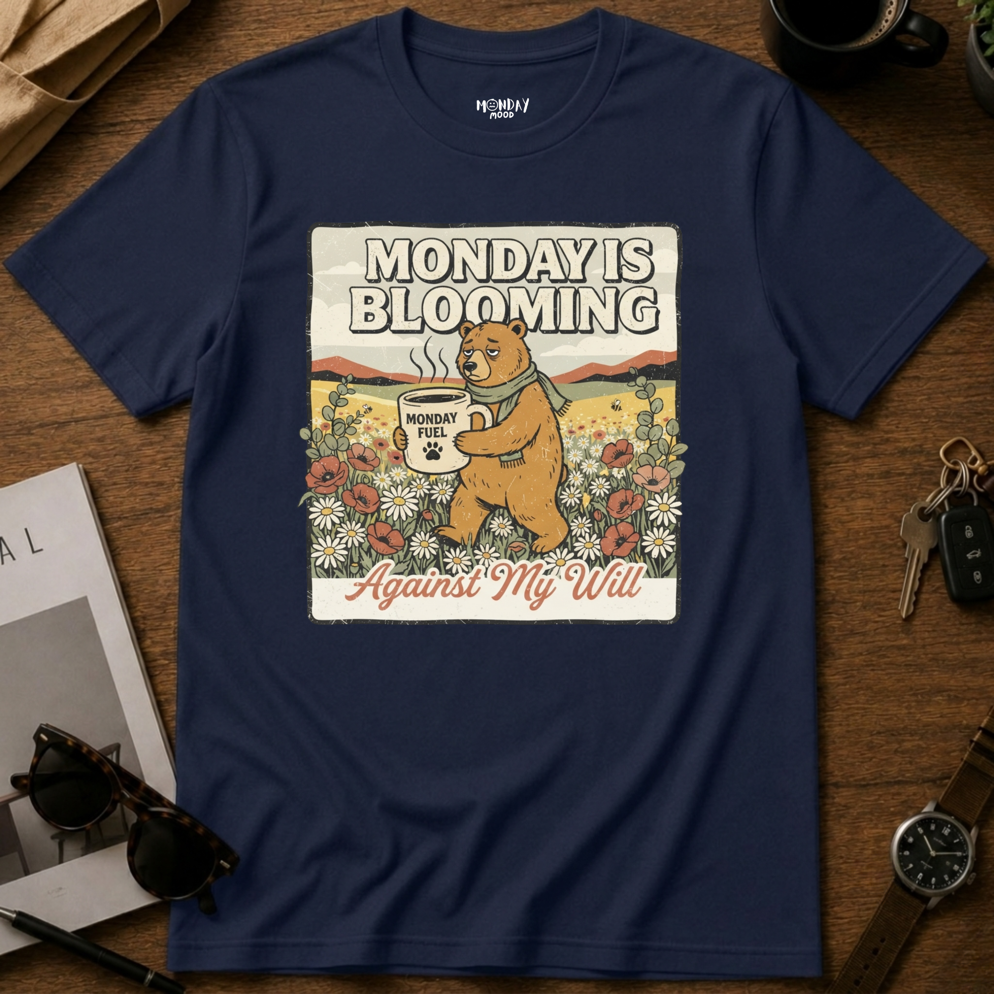 Monday Is Blooming T-Shirt