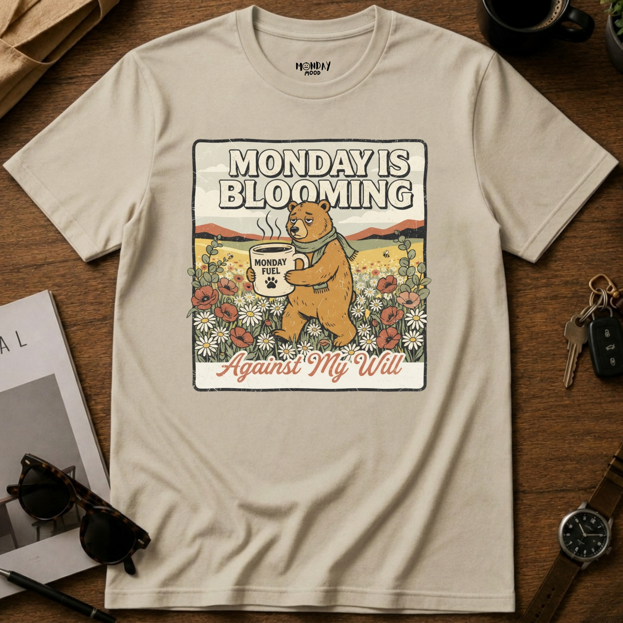 Monday Is Blooming T-Shirt