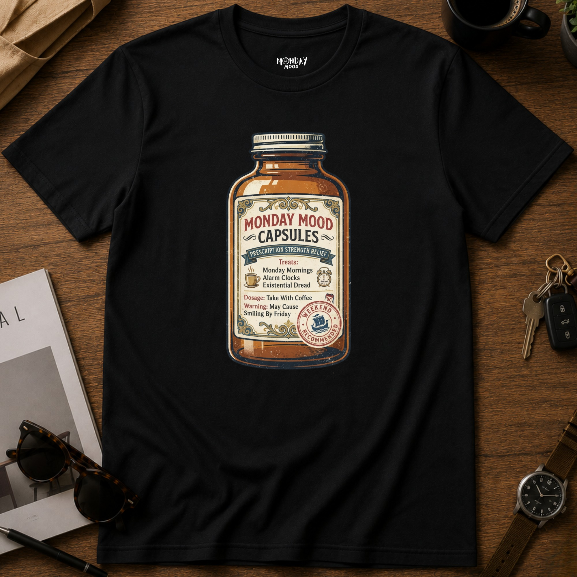 Monday mood capsules T-Shirt